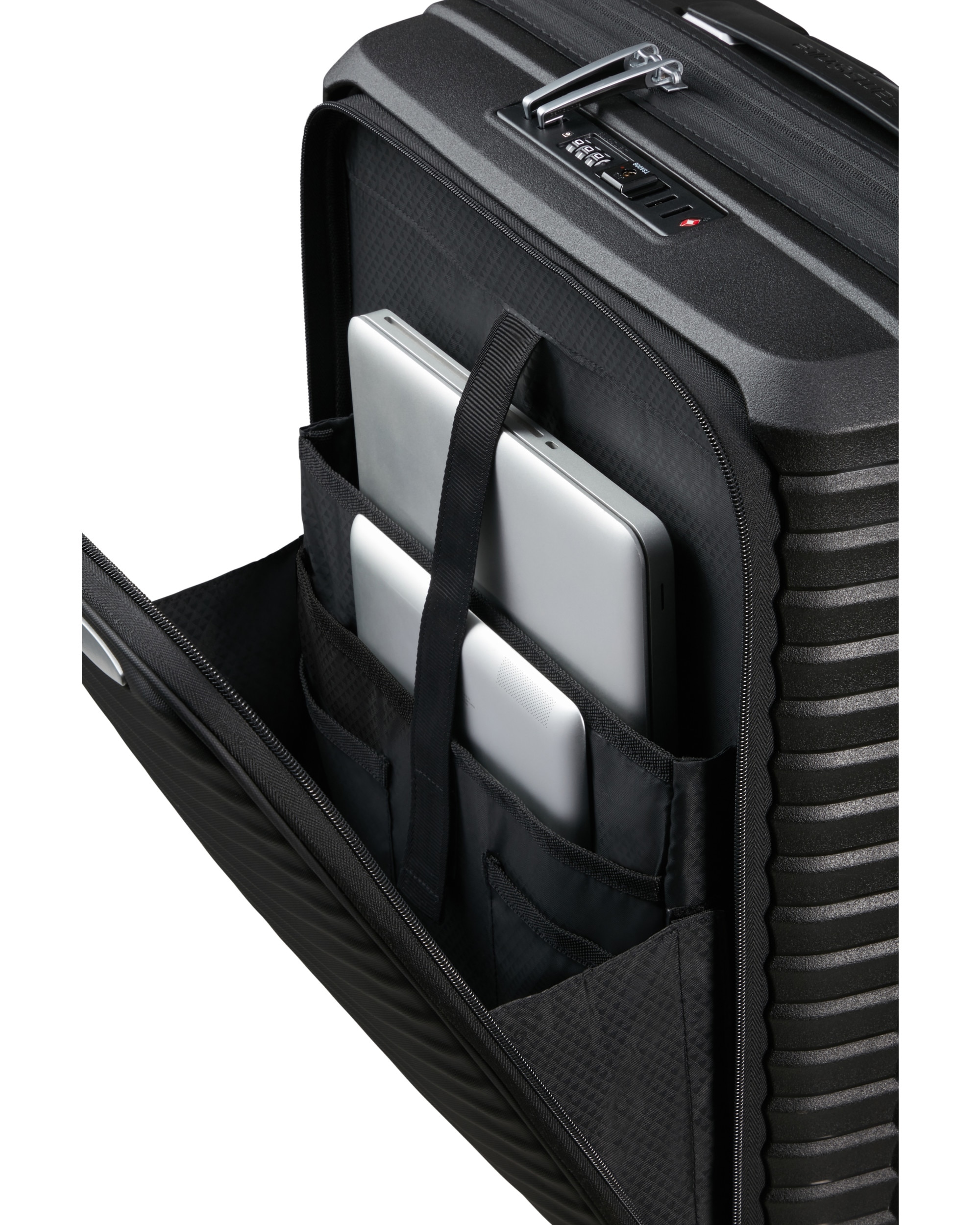 Maleta de cabina expandible Upscape rígida con capacidad hasta 42 L - Samsonite - Negro Negro-5