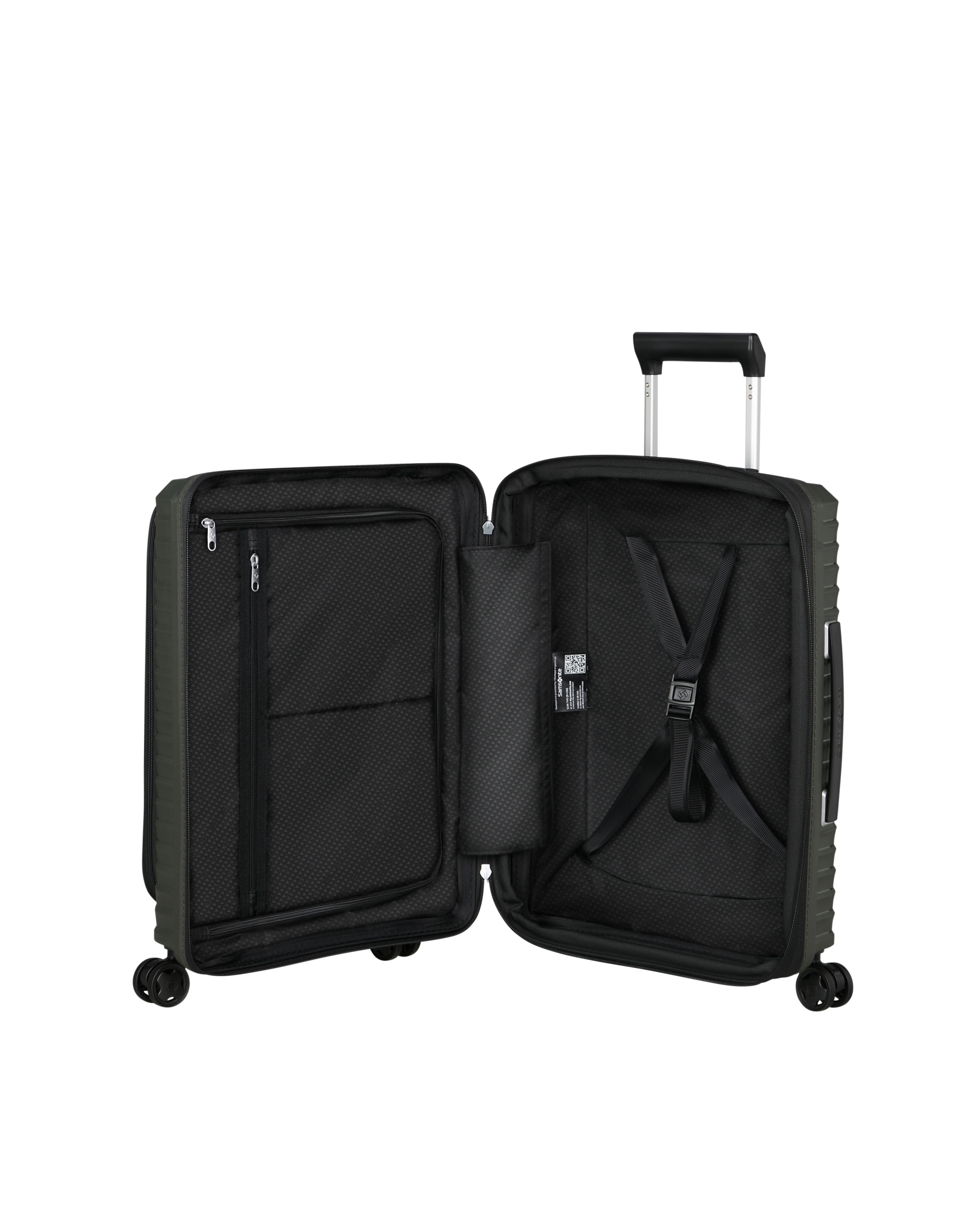 Maleta de cabina expandible Upscape rígida con capacidad hasta 42 L - Samsonite - Verde militar Verde militar-3