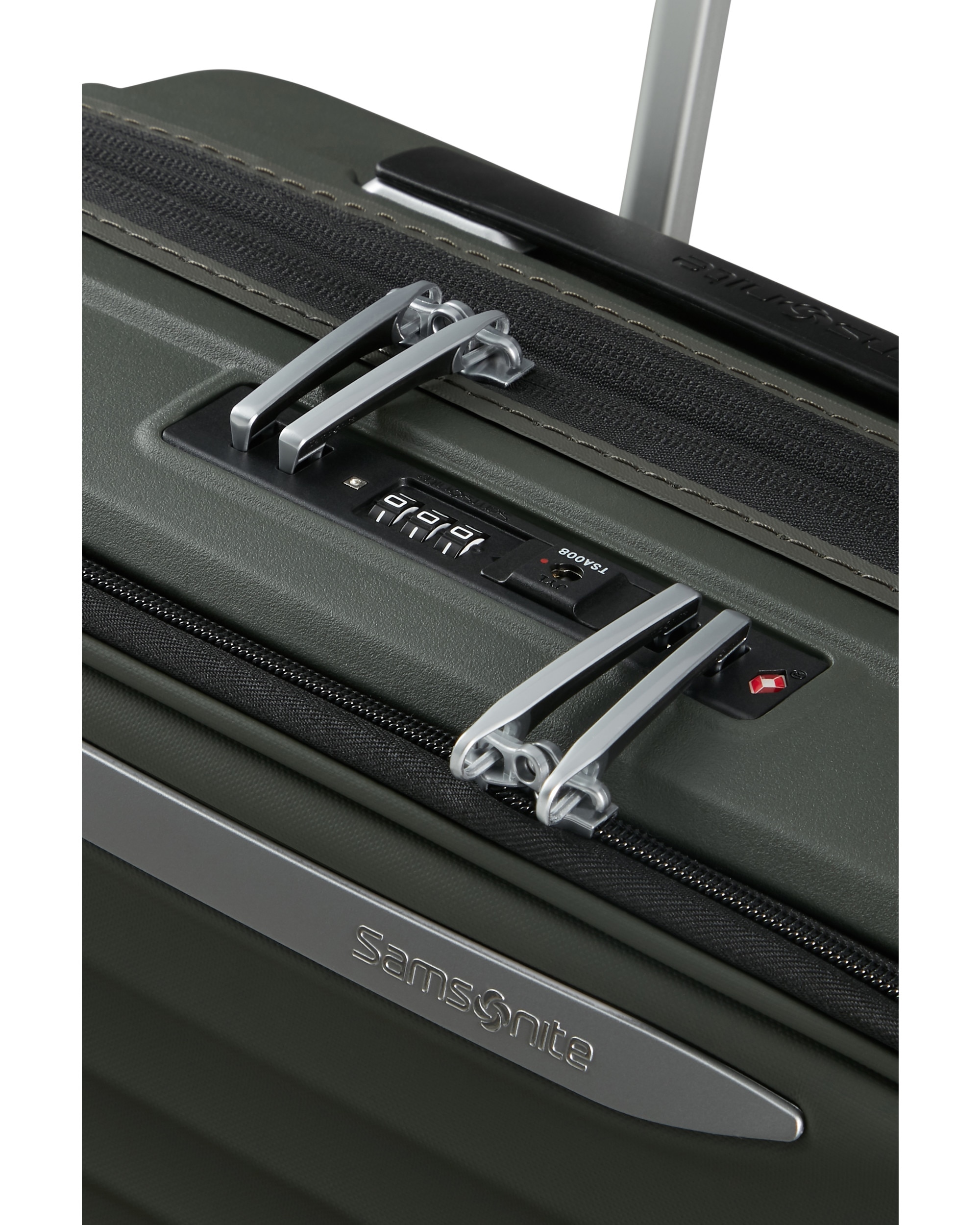 Maleta de cabina expandible Upscape rígida con capacidad hasta 42 L - Samsonite - Verde militar Verde militar-4