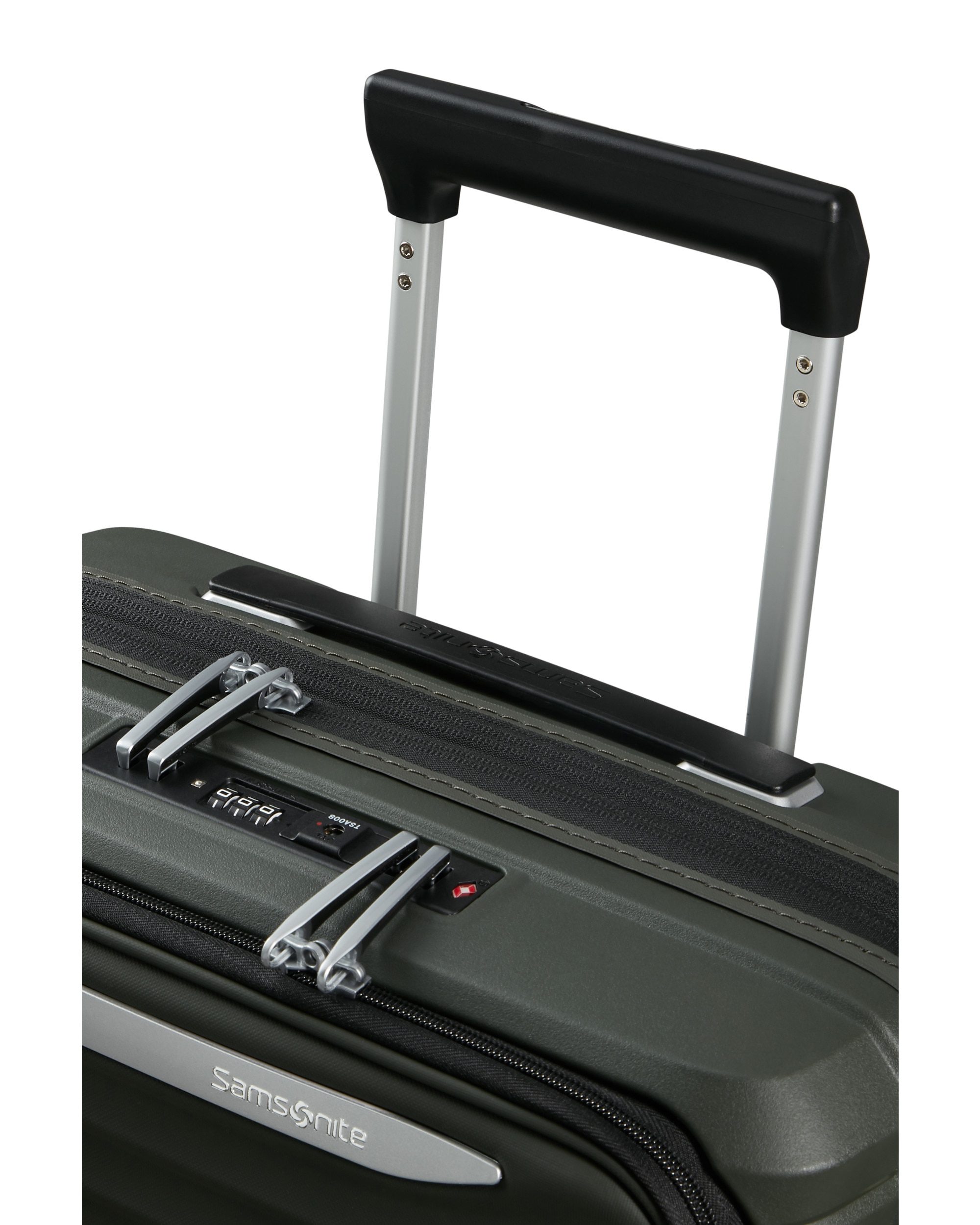 Maleta de cabina expandible Upscape rígida con capacidad hasta 42 L - Samsonite - Verde militar Verde militar-6