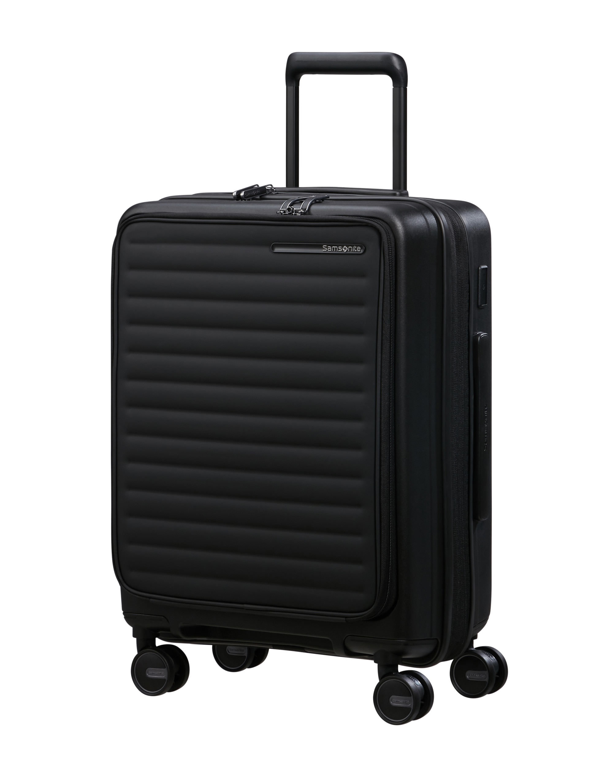 Maleta de cabina easy access expandible Restackd rígida con capacidad hasta 48 litros - Samsonite - Negro Negro-1