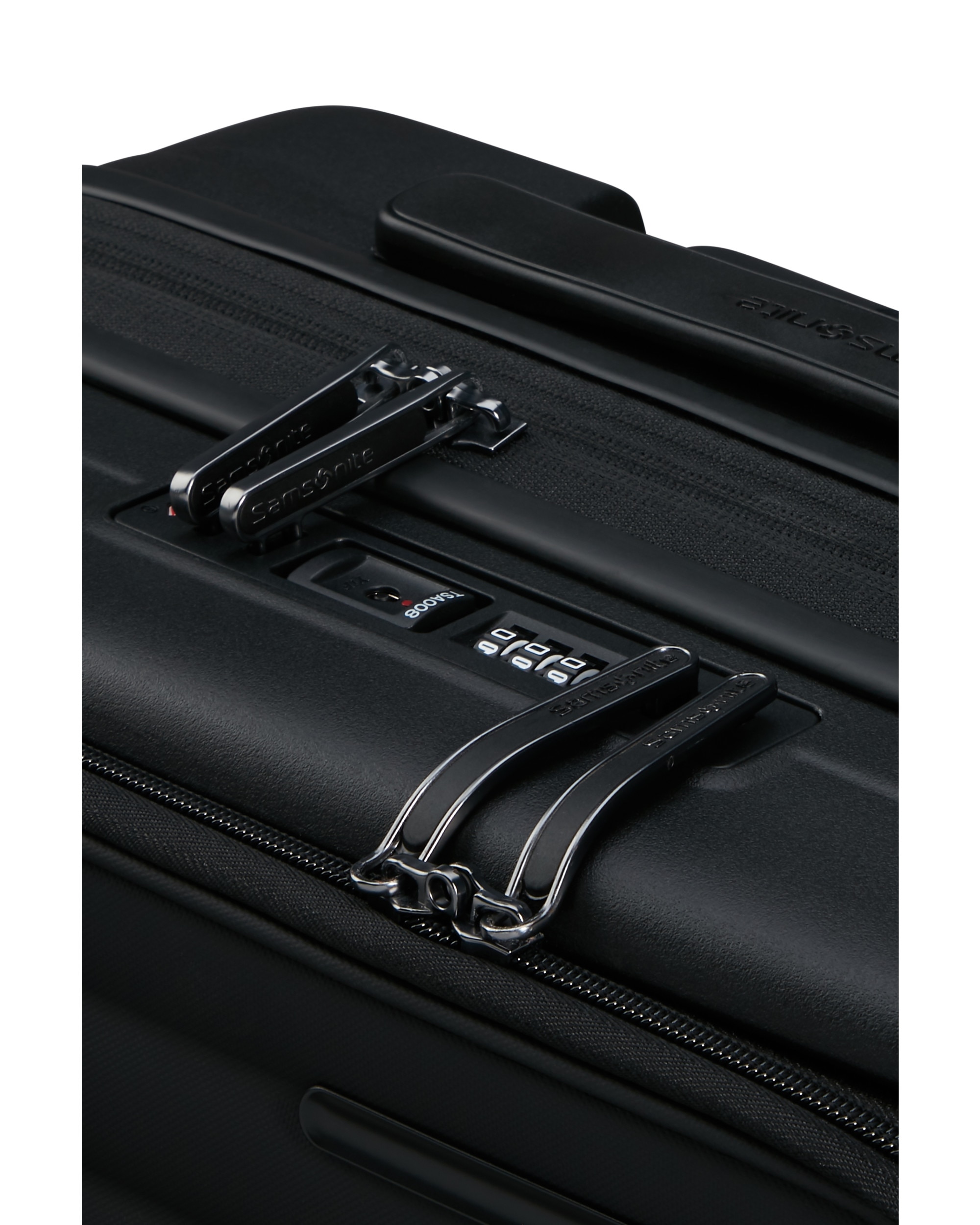 Maleta de cabina easy access expandible Restackd rígida con capacidad hasta 48 litros - Samsonite - Negro Negro-4