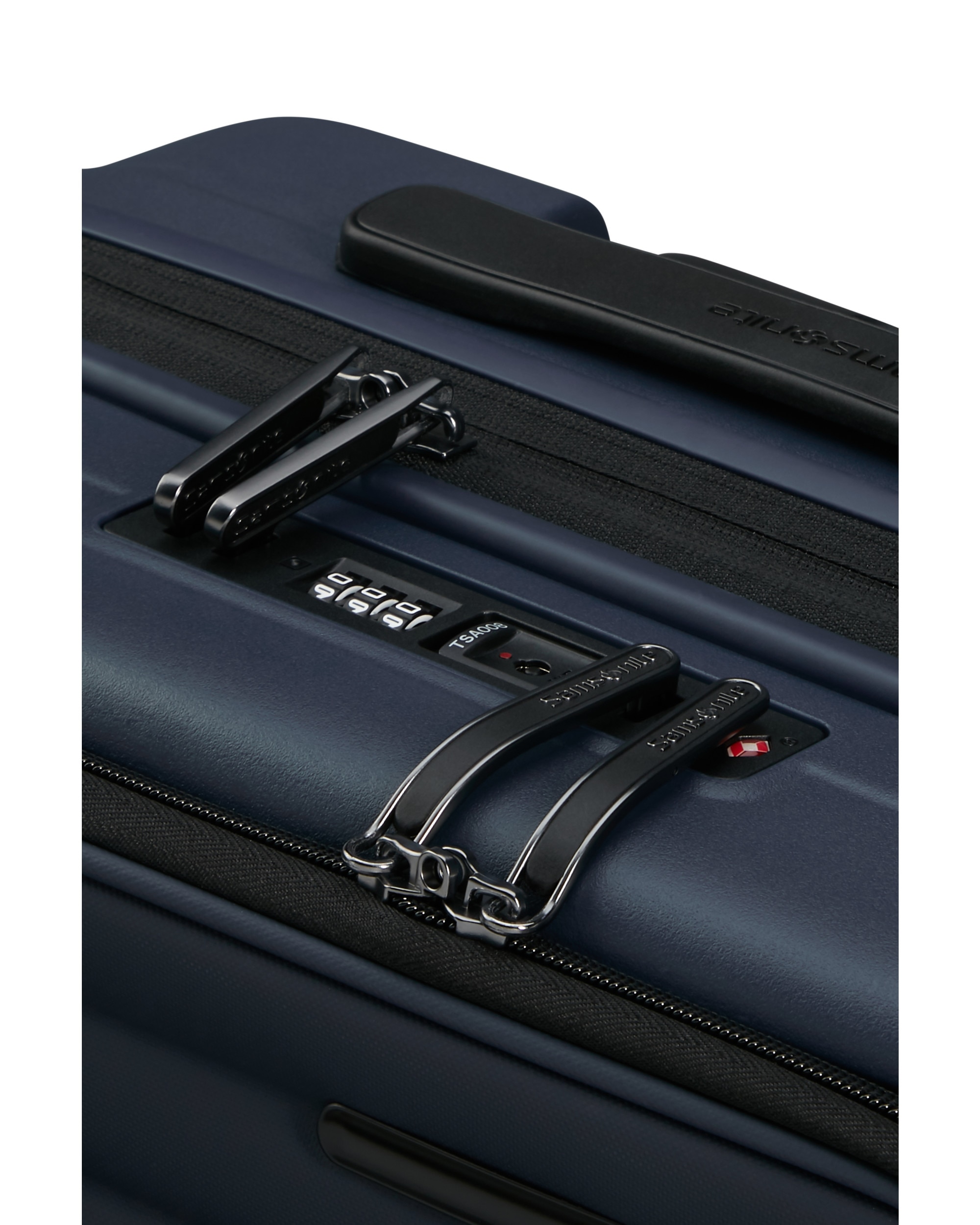 Maleta de cabina easy access expandible Restackd rígida con capacidad hasta 48 litros - Samsonite - Azul marino Azul marino-4