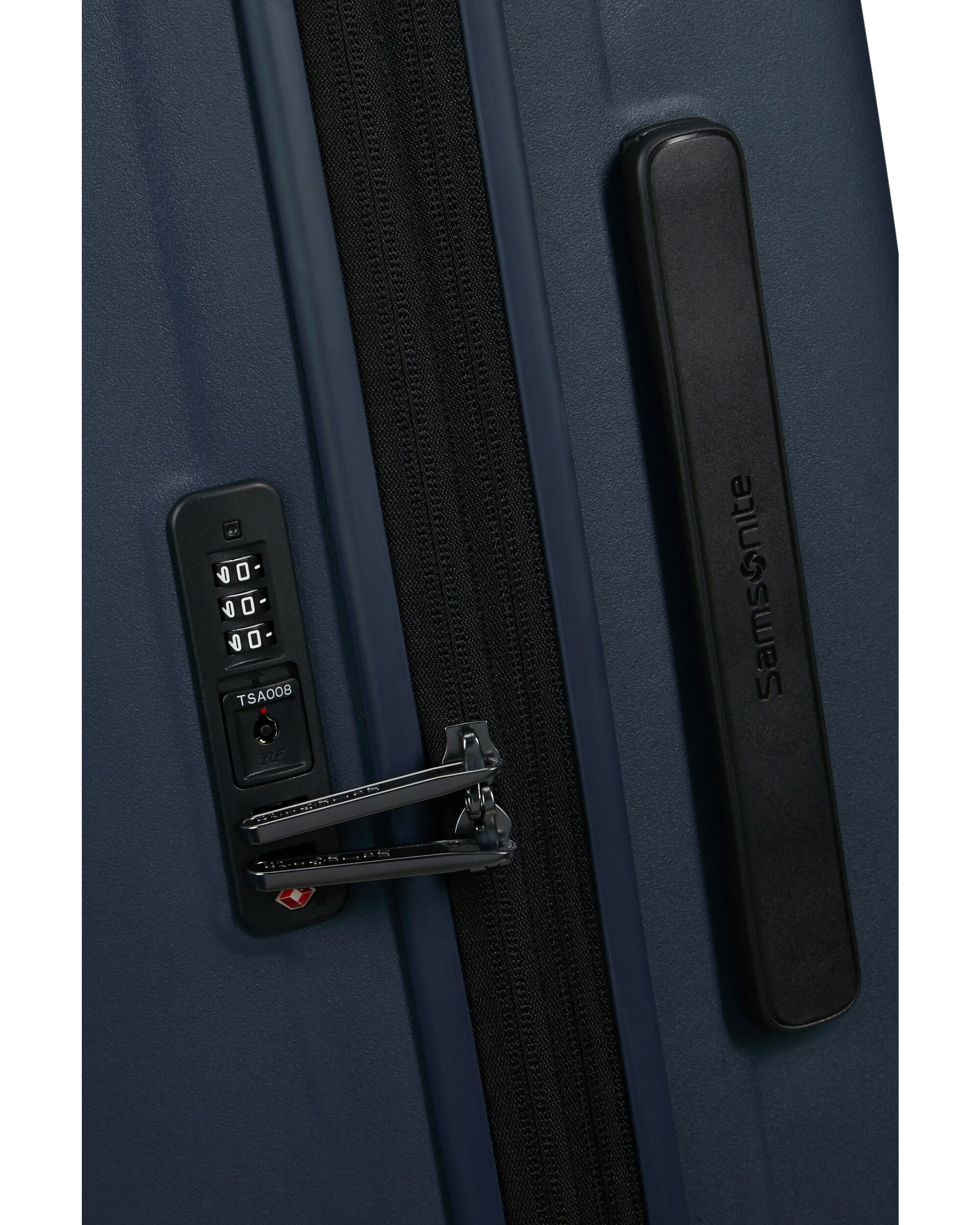 Maleta grande expandible Restackd rígida con capacidad hasta 109 L - Samsonite - Azul marino Azul marino-4