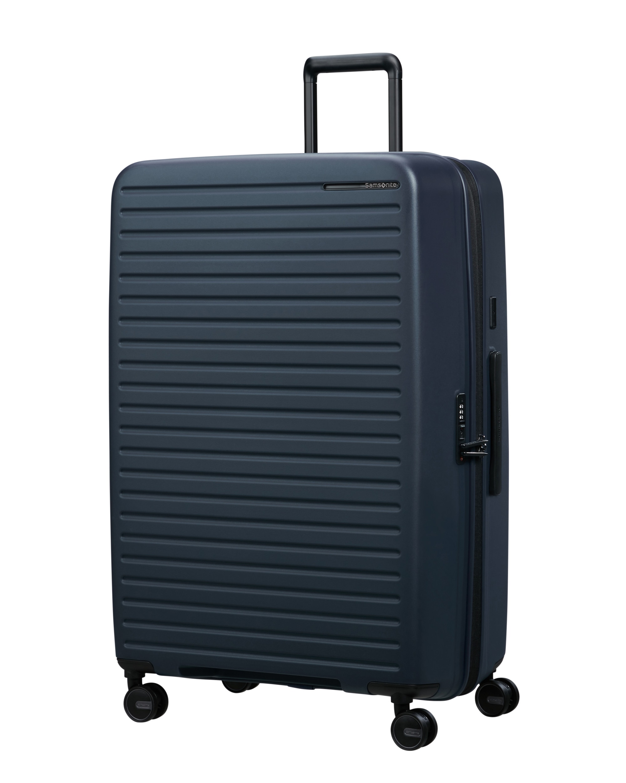 Samsonite - Maleta extra grande expandible Restackd rígida con capacidad hasta 138 litros.
