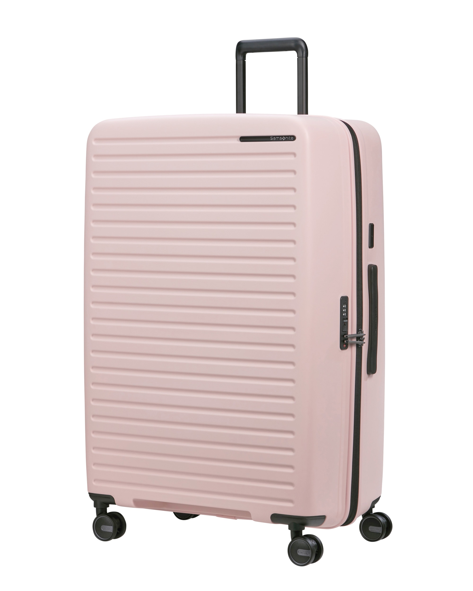 Samsonite - Maleta extra grande expandible Restackd rígida con capacidad hasta 138 litros.