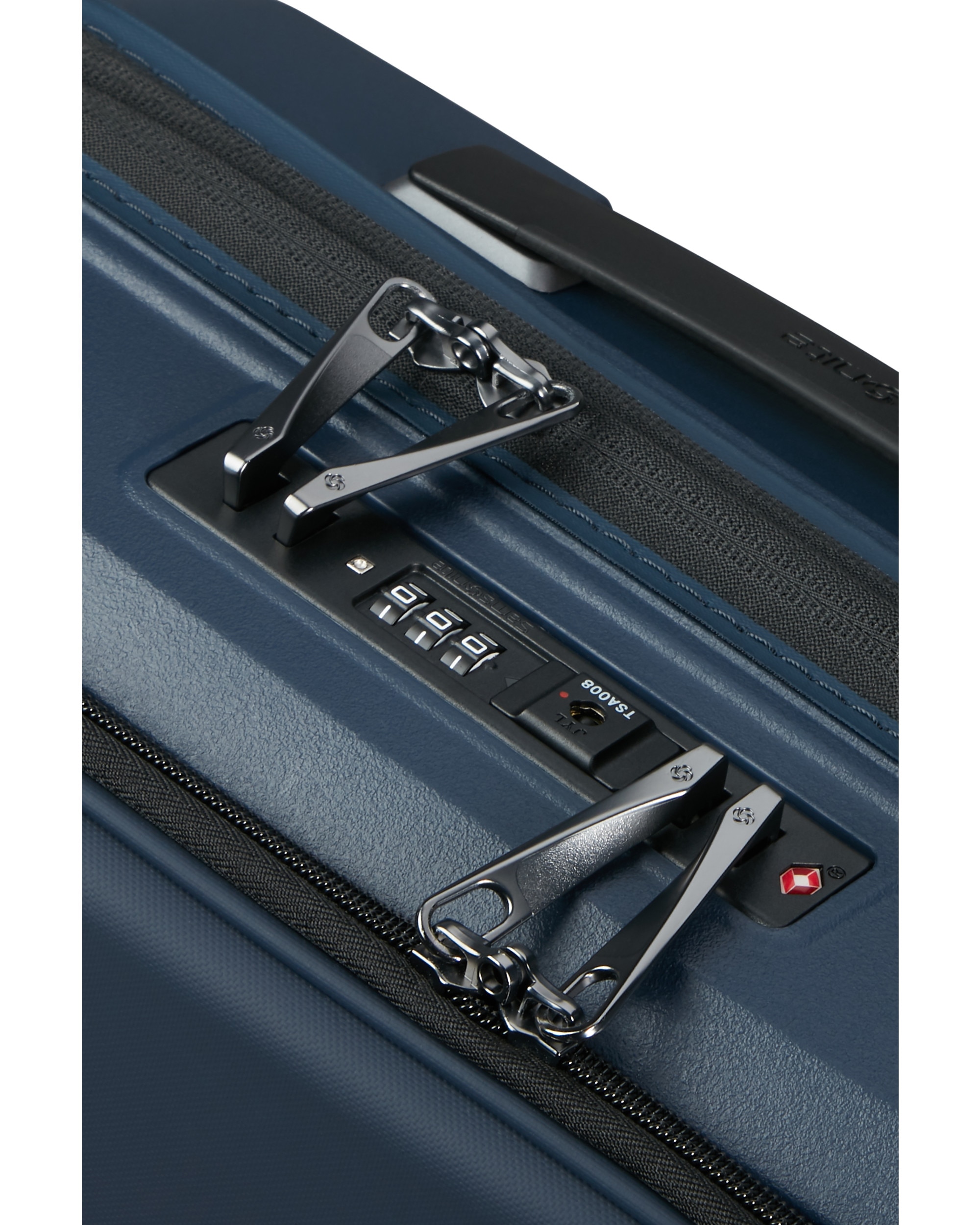 Maleta de cabina expandible con bolsillo easy access Intuo rígida con capacidad hasta 48 litros - Samsonite - Azul índigo Azul índigo-4