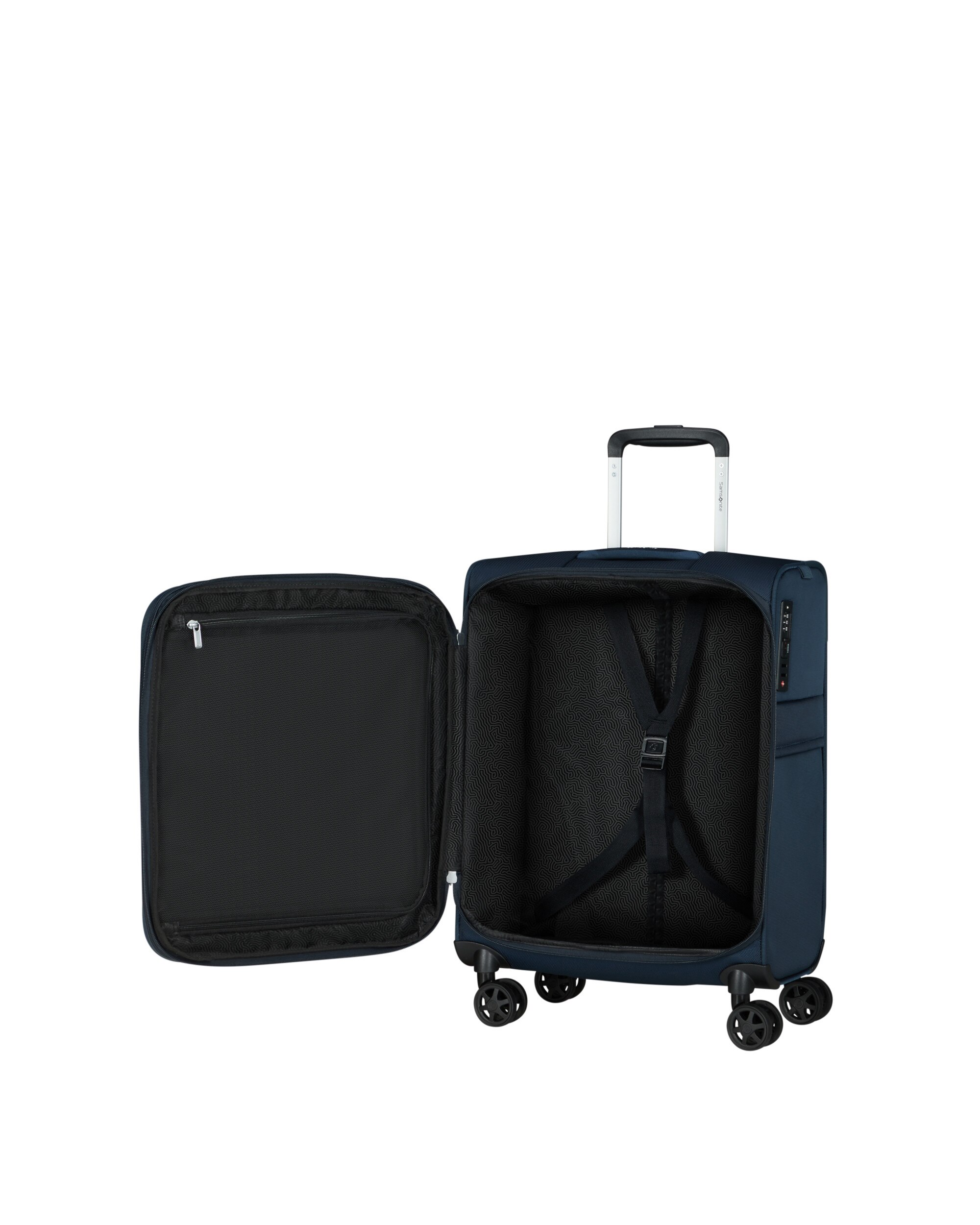 Maleta de cabina expandible Urbify blanda con capacidad hasta 46 litros - Samsonite - Azul marino Azul marino-3