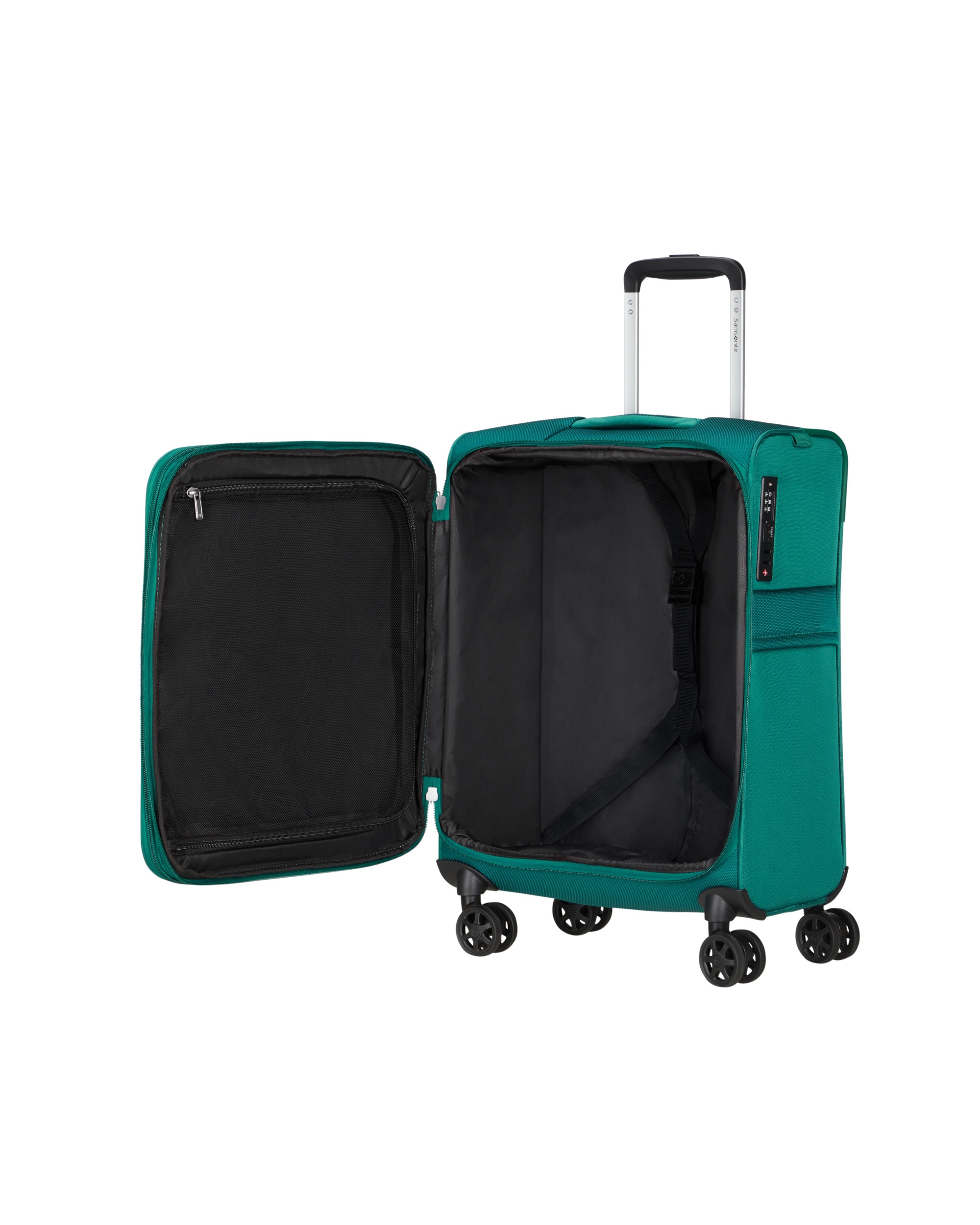Maleta de cabina expandible Urbify blanda con capacidad hasta 46 litros - Samsonite - Turquesa Turquesa-3