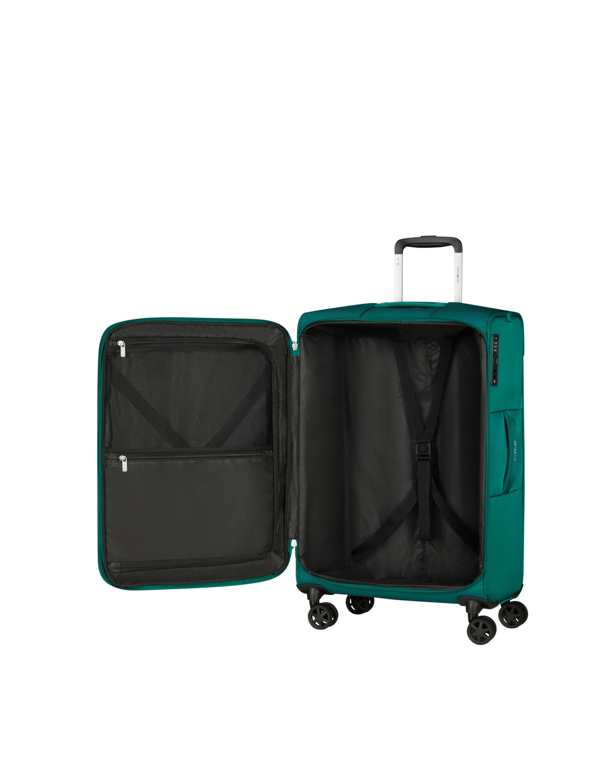 Maleta mediana expandible urbify blanda con capacidad hasta 76 litros - Samsonite - Turquesa Turquesa-3