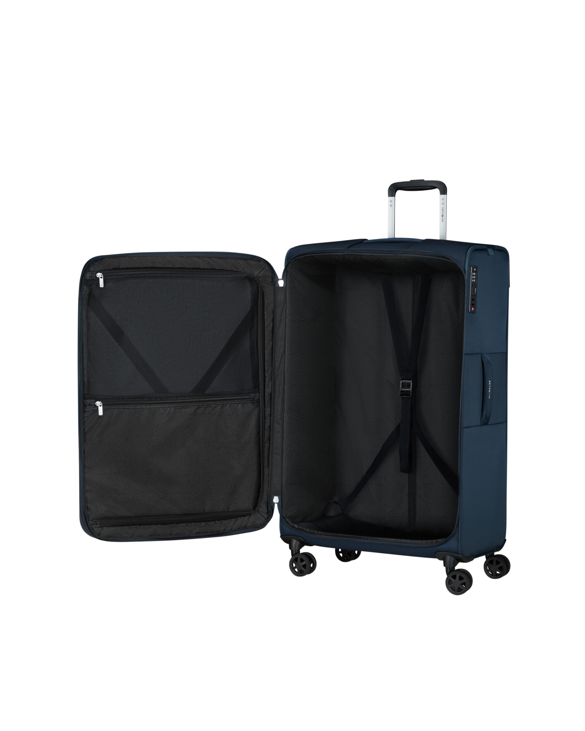 Maleta grande expandible urbify blanda con capacidad hasta 115 litros - Samsonite - Azul marino Azul marino-3
