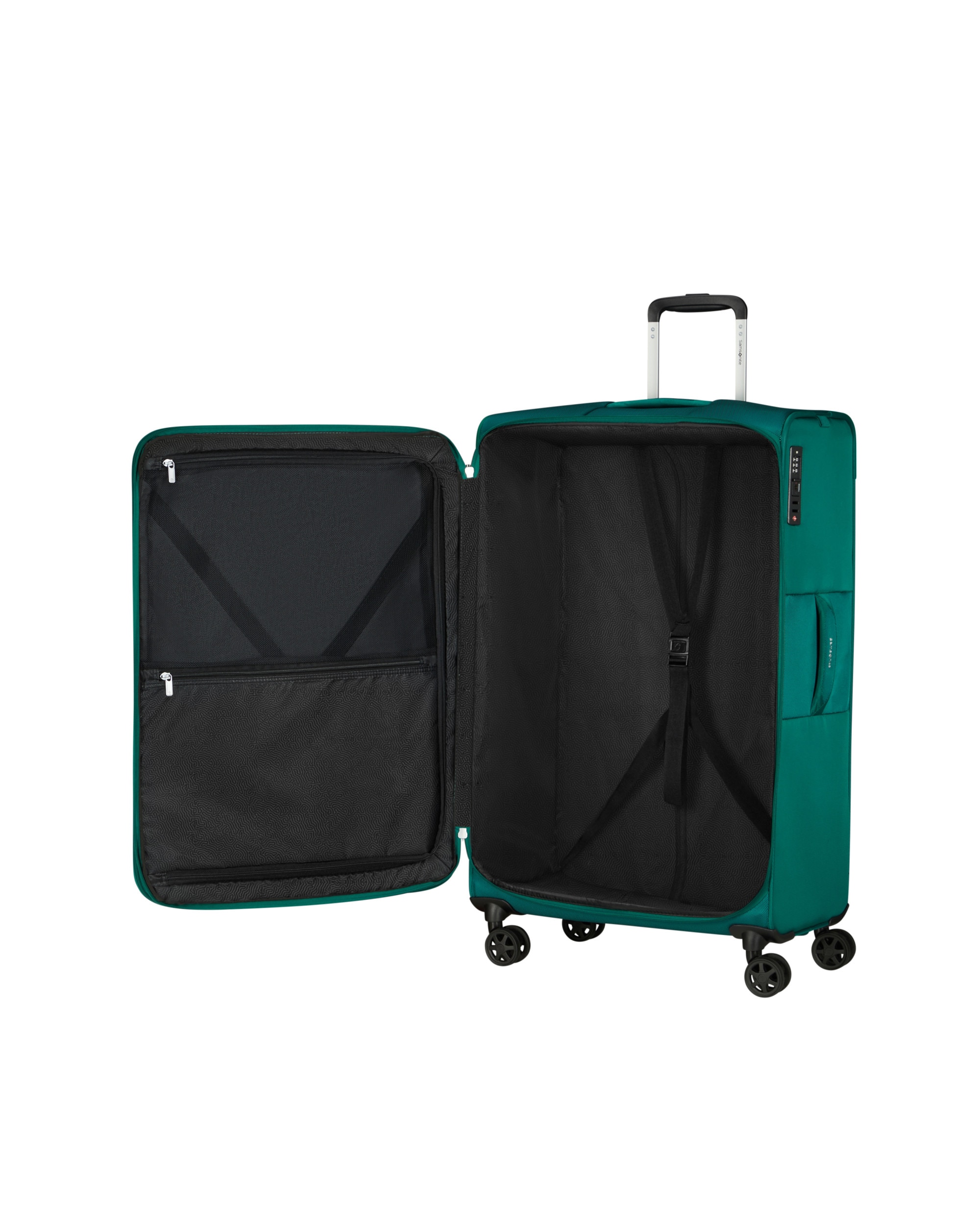 Maleta grande expandible urbify blanda con capacidad hasta 115 litros - Samsonite - Turquesa Turquesa-3