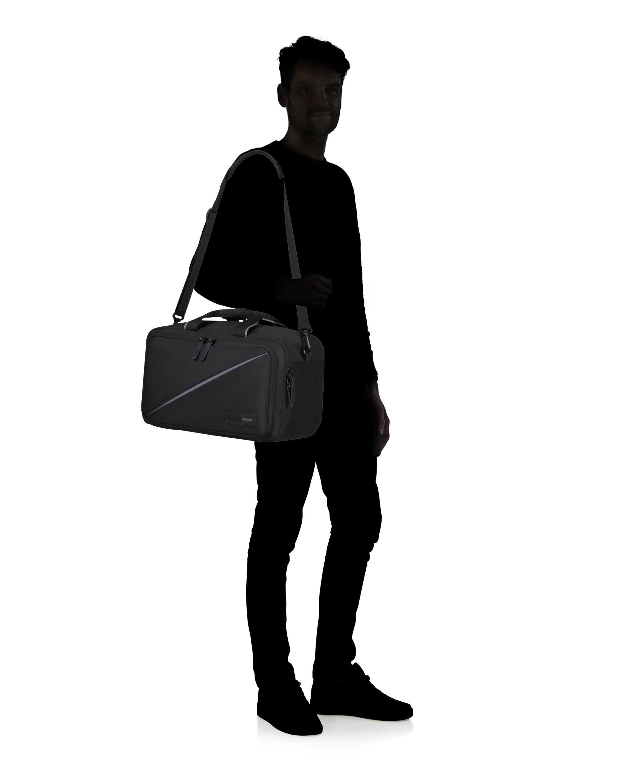 Bolsa de viaje Take2cabin blanda con capacidad de 25 L - American Tourister - Negro Negro-4