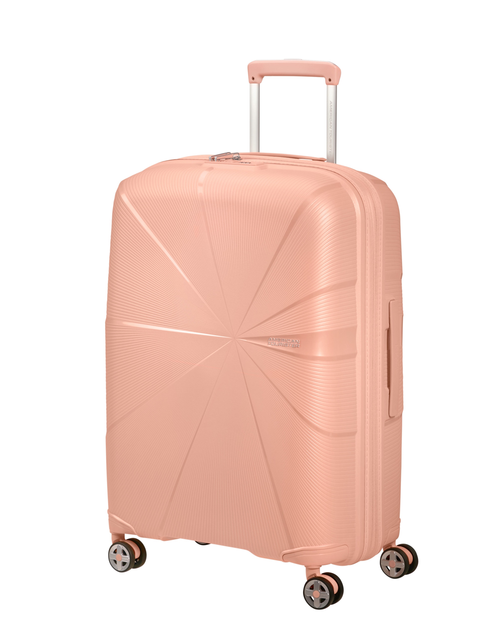 American Tourister - Maleta mediana expandible Starvibe rígida con capacidad hasta 77 L..