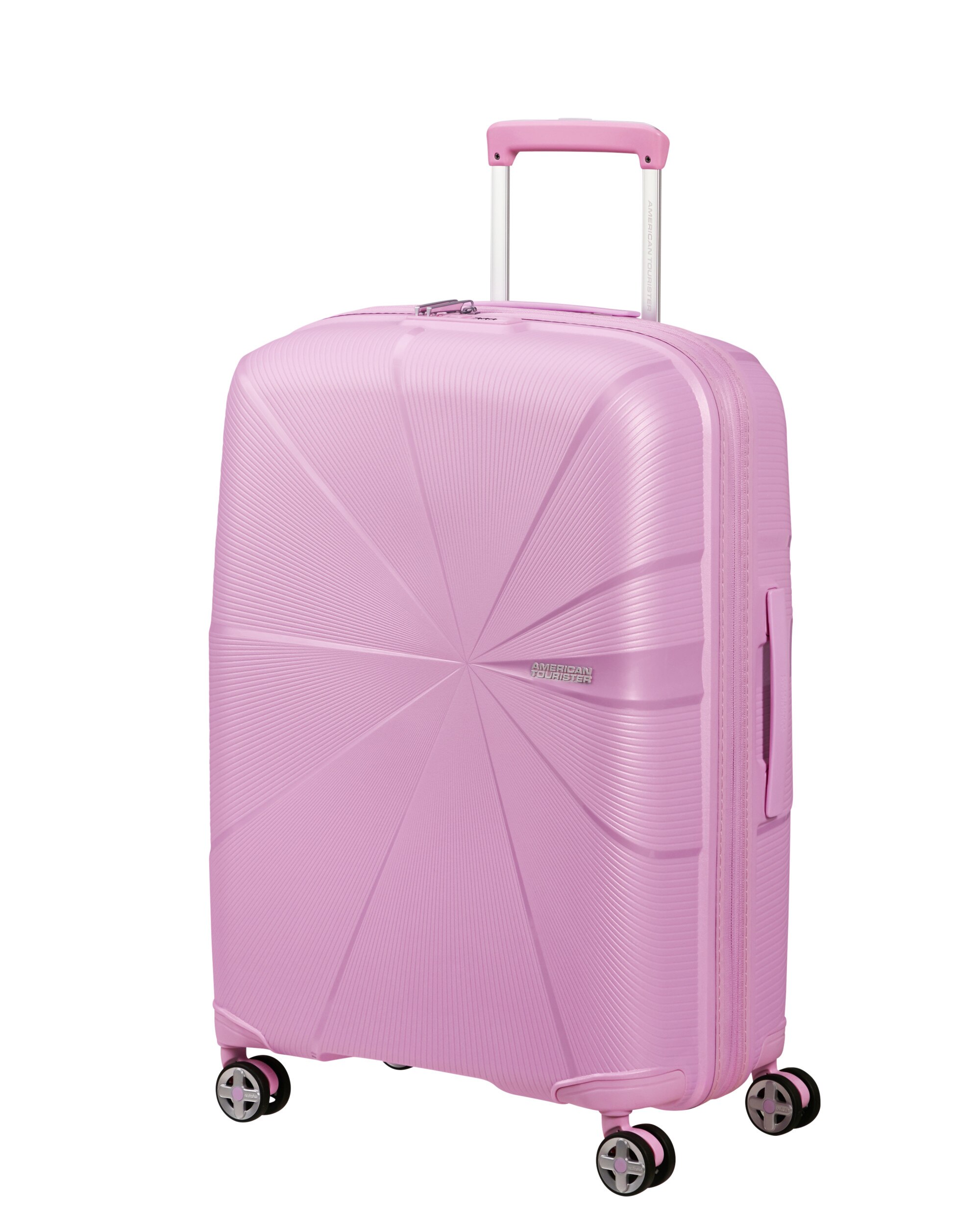 American Tourister - Maleta mediana expandible Starvibe rígida con capacidad hasta 77 L..