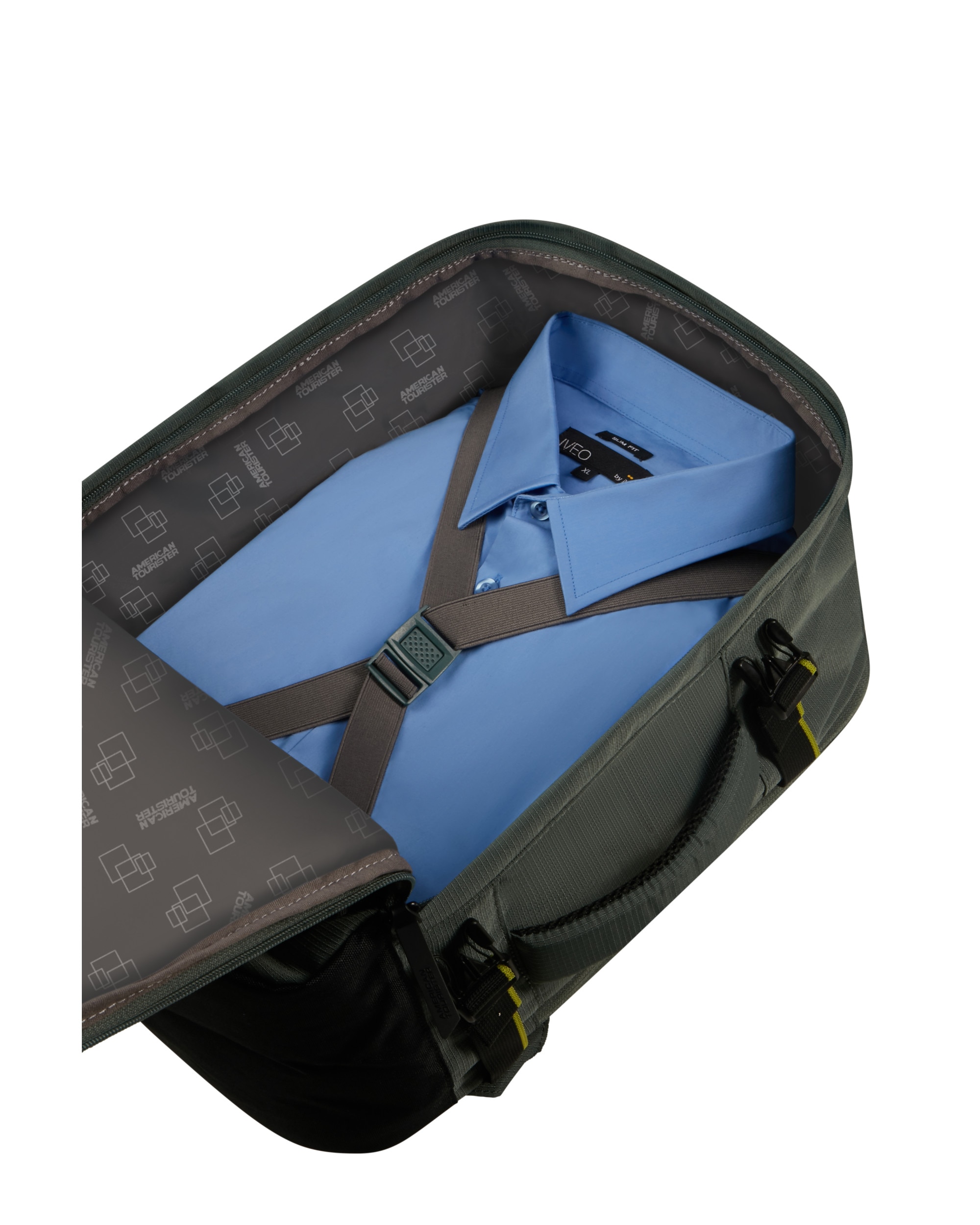 Mochila underseater Take2cabin MS blanda con capacidad de 26,5 L - American Tourister - Verde militar Verde militar-3