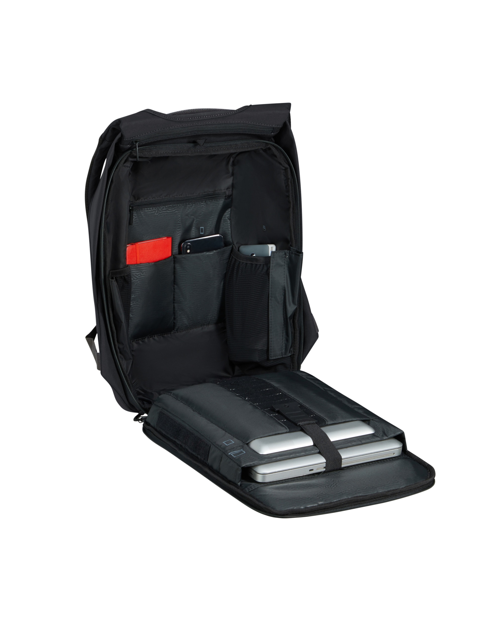Imagen 3 de Mochila para portátil de 15,6'' Securipak 2 blanda con capacidad de 16 L - Samsonite - Negro Negro