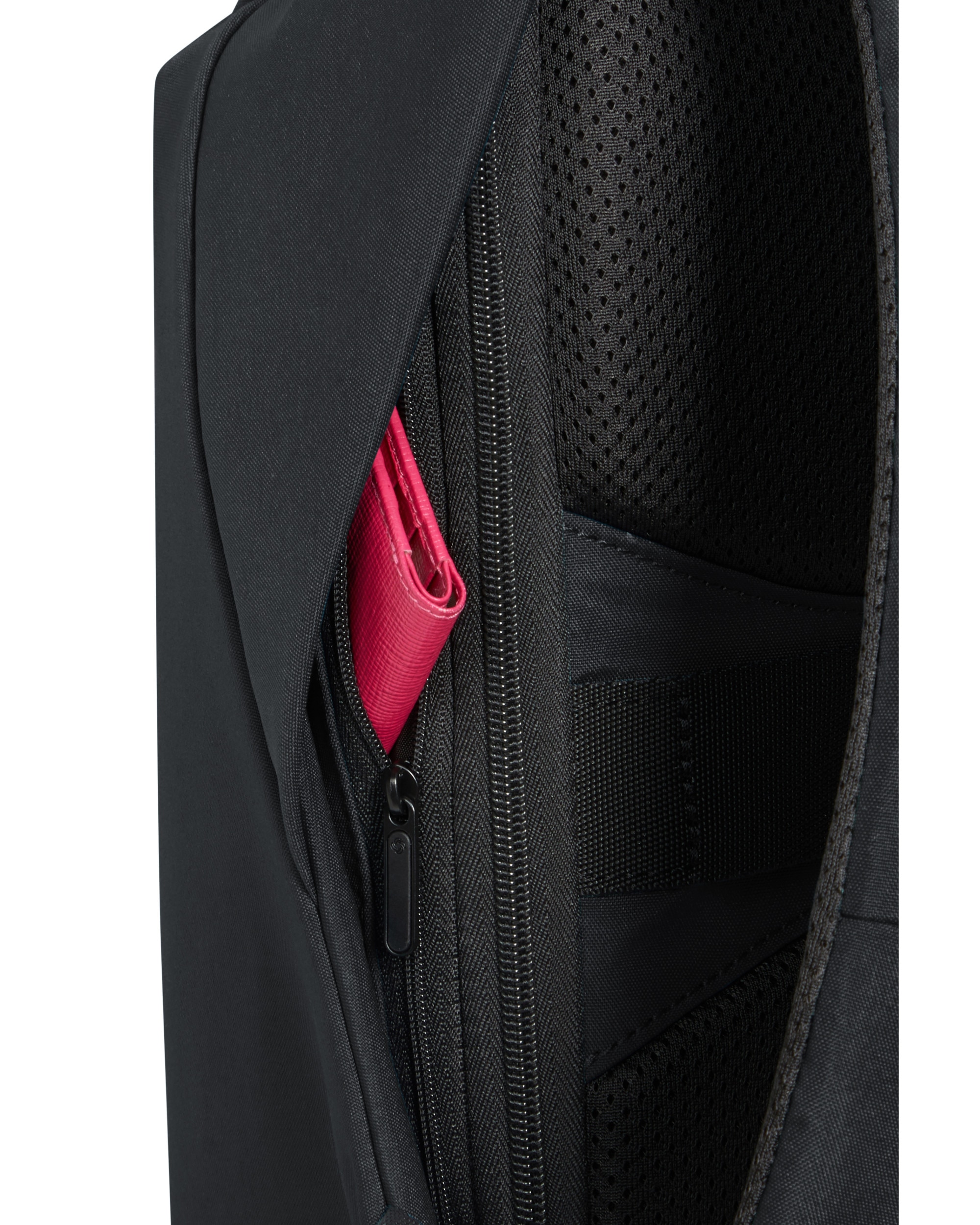 Imagen 5 de Mochila para portátil de 15,6'' Securipak 2 blanda con capacidad de 16 L - Samsonite - Negro Negro