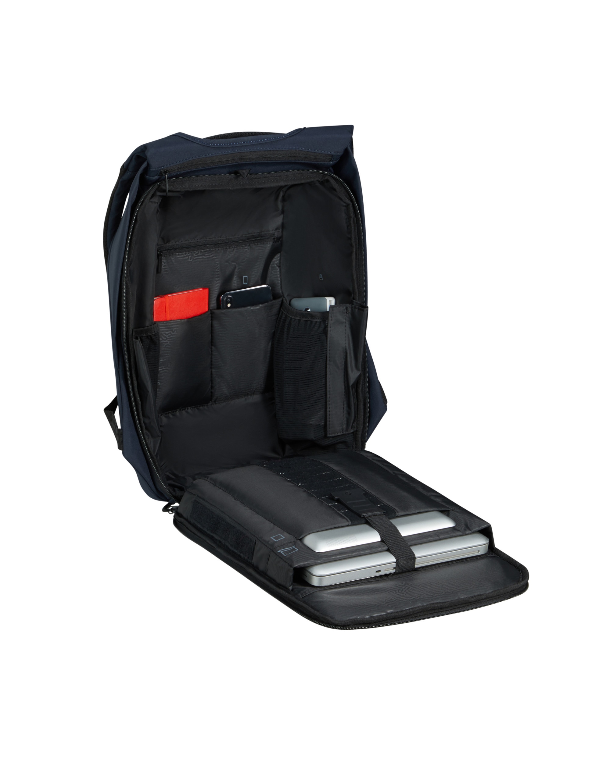 Imagen 4 de Mochila para portátil de 15,6'' Securipak 2 blanda con capacidad de 16 L - Samsonite - Azul índigo Azul índigo