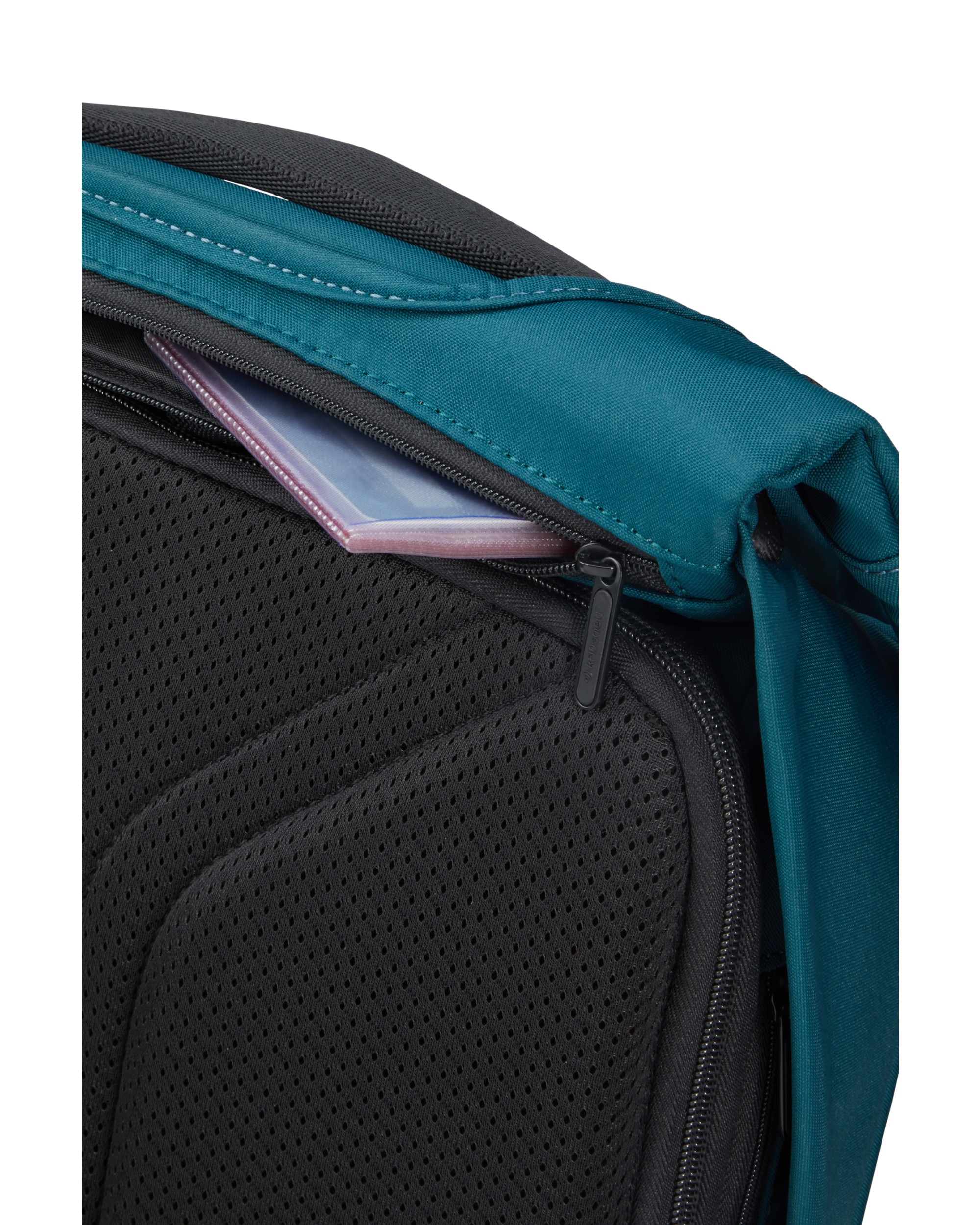 Imagen 4 de Mochila para portátil de 15,6'' Securipak 2 blanda con capacidad de 16 L - Samsonite - Turquesa Turquesa