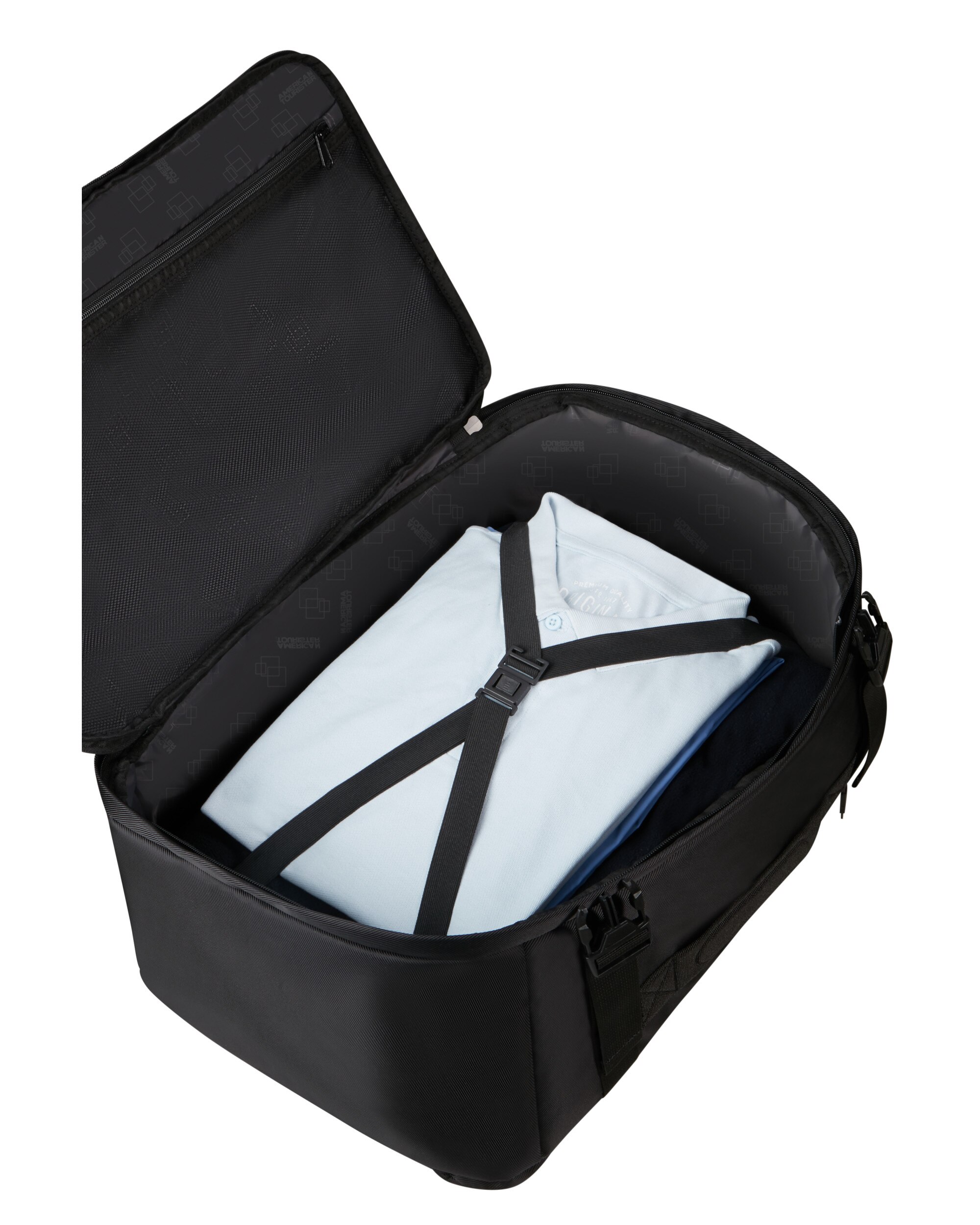 Mochila de viaje Urban Track blanda con capacidad de 44 L - American Tourister - Negro Negro-3