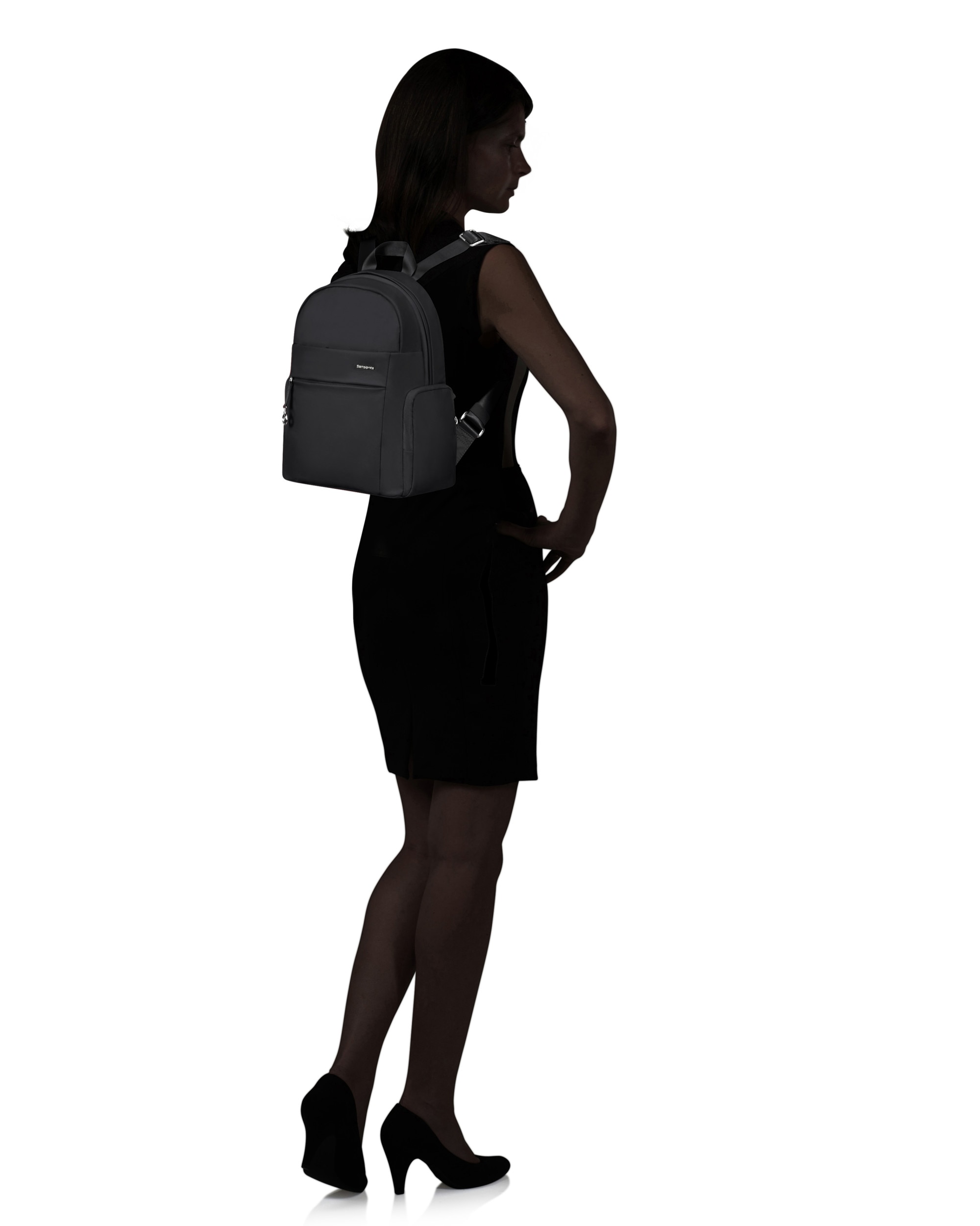 Mochila de mujer move 5 de material reciclado - Samsonite - Negro Negro-2
