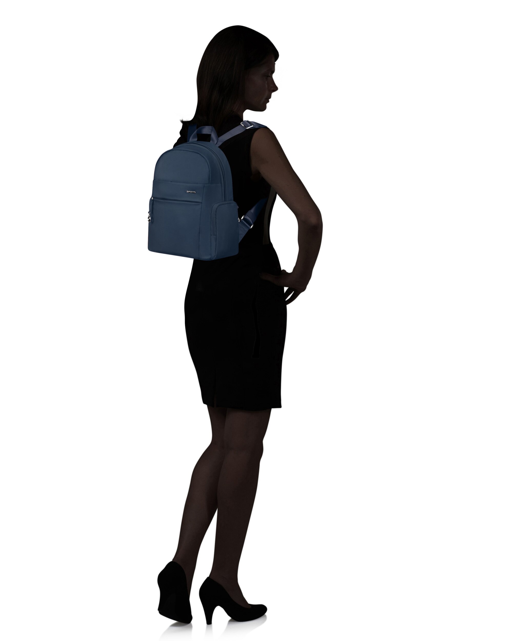 Mochila de mujer move 5 de material reciclado - Samsonite - Azul marino Azul marino-3