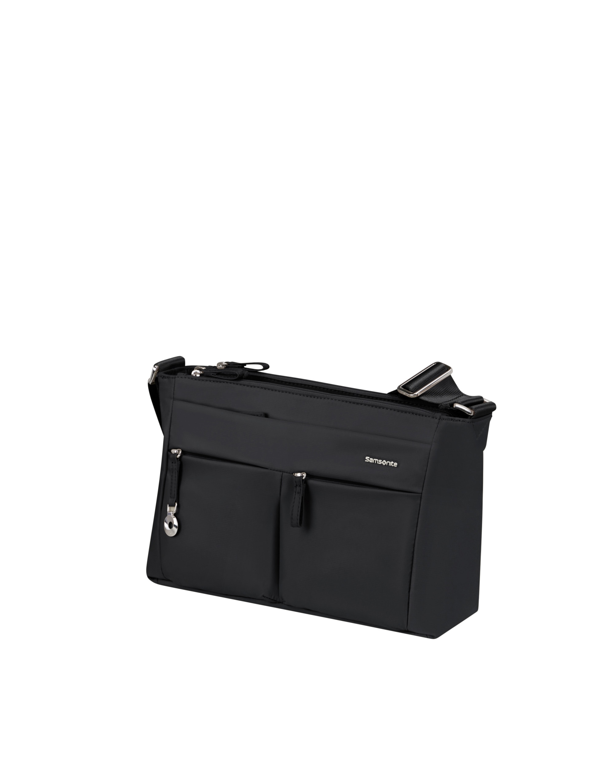 Bolso de hombro de mujer move 50 de material reciclado - Samsonite - Negro Negro-1