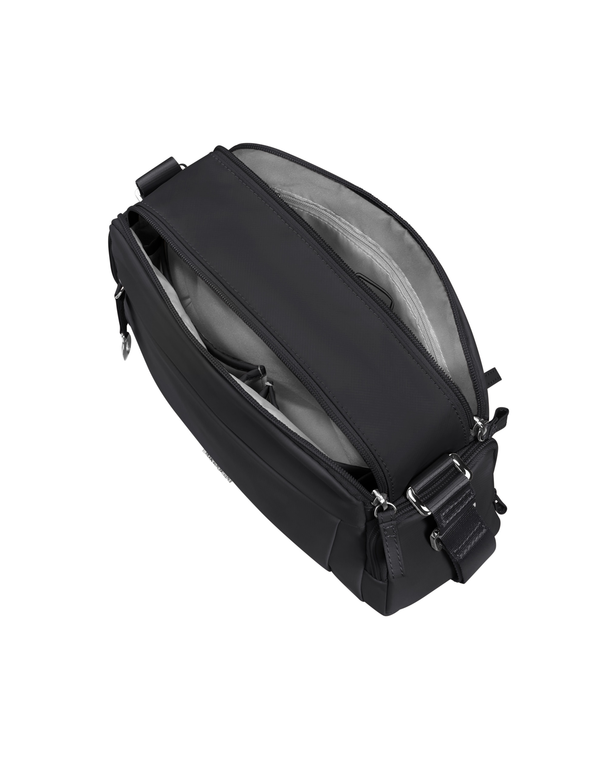 Bolso de hombro de mujer move 50 de material reciclado - Samsonite - Negro Negro-3