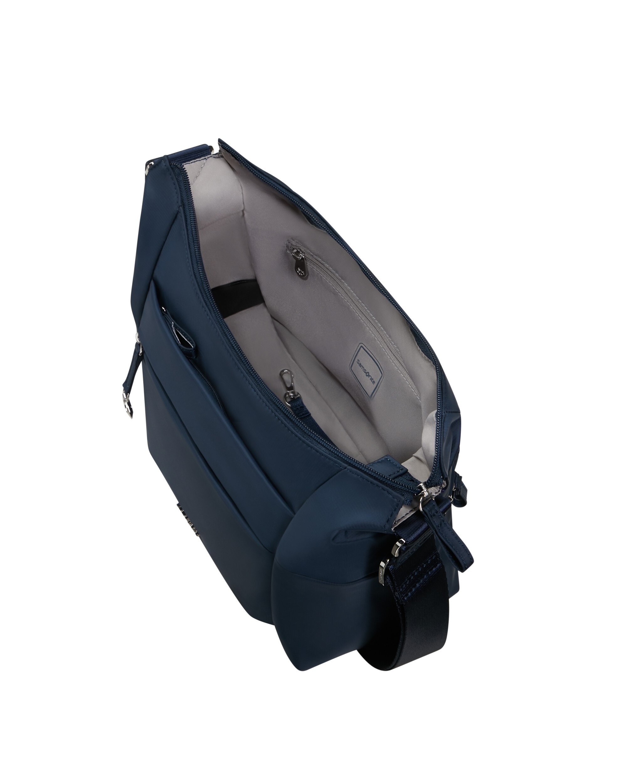 Bolso de hombro de mujer move 50 de material reciclado - Samsonite - Azul índigo Azul índigo-3