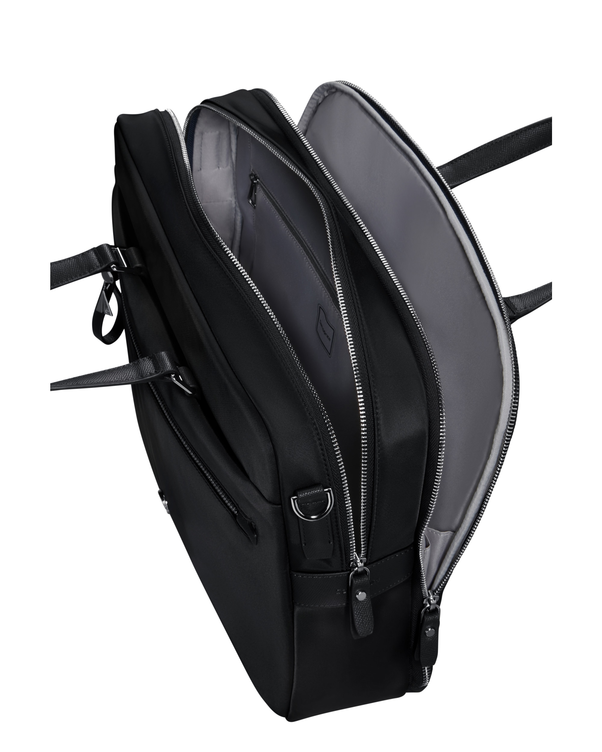 Mochila para portátil de mujer karissa evo de material reciclable - Samsonite - Gris oscuro Gris oscuro-3