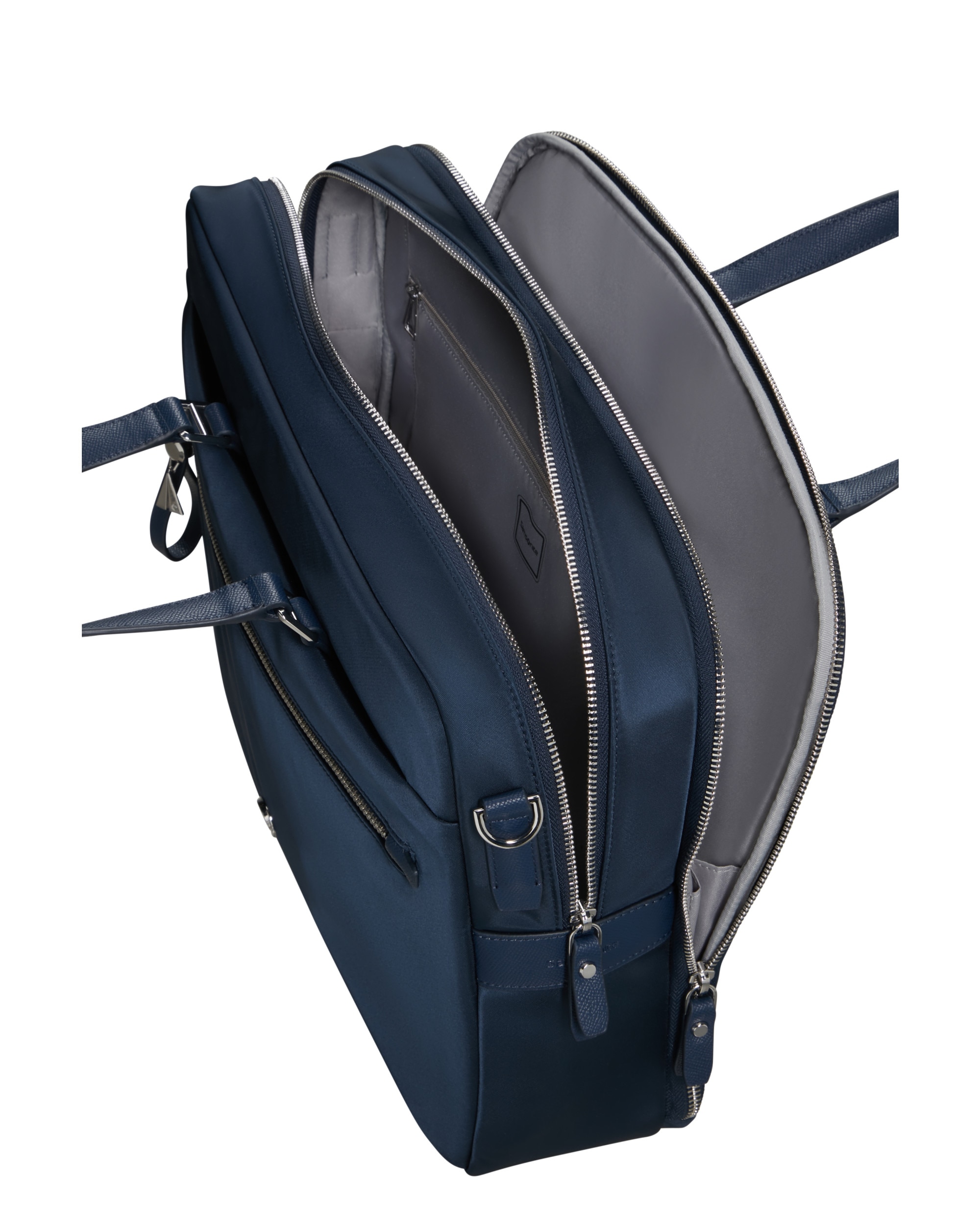 Mochila para portátil de mujer karissa evo de material reciclable - Samsonite - Azul marino Azul marino-2