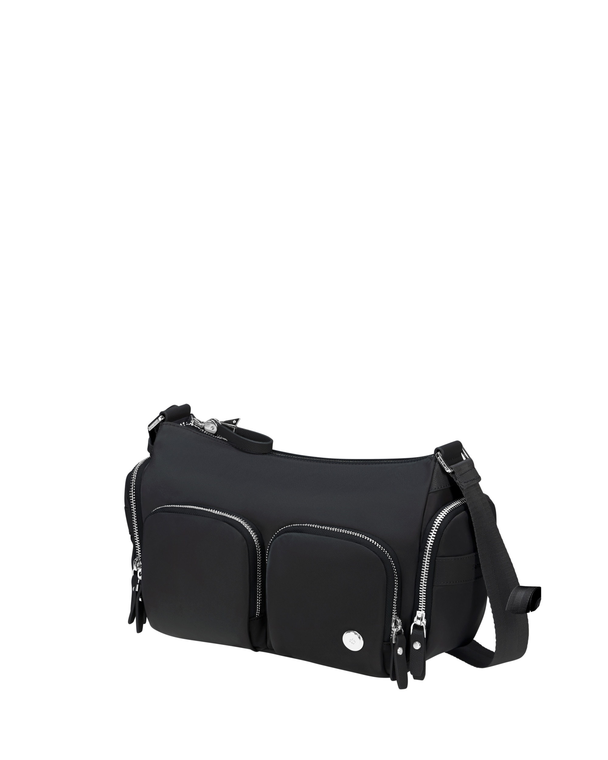 Imagen 0 de Bolso de hombro karissa evo de material reciclable Negro