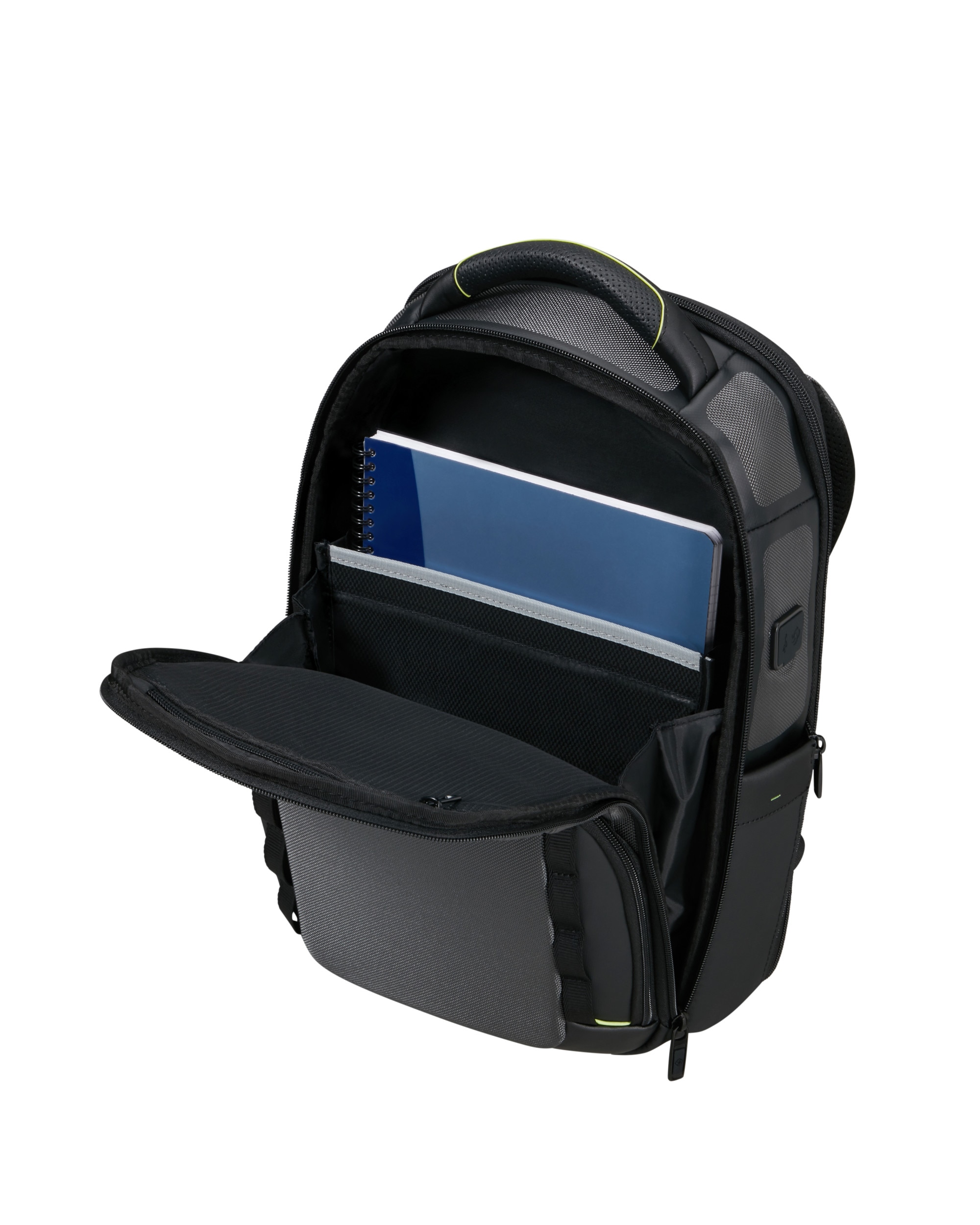 Mochila para portátil 14,1'' Pro-DLX 6 blanda con capacidad de 12,5 L - Samsonite - Gris claro Gris claro-2
