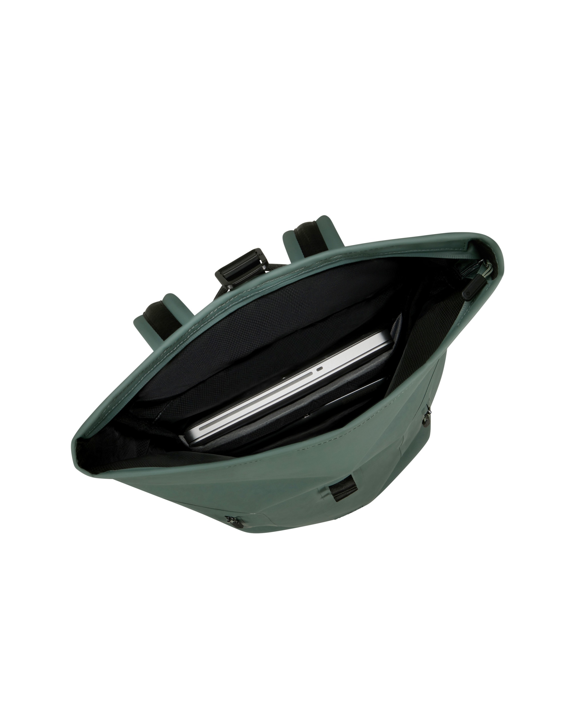 Mochila rolltop Samsonite Coatify Biz para portátil de 15,6'' - Verde militar Verde militar-3