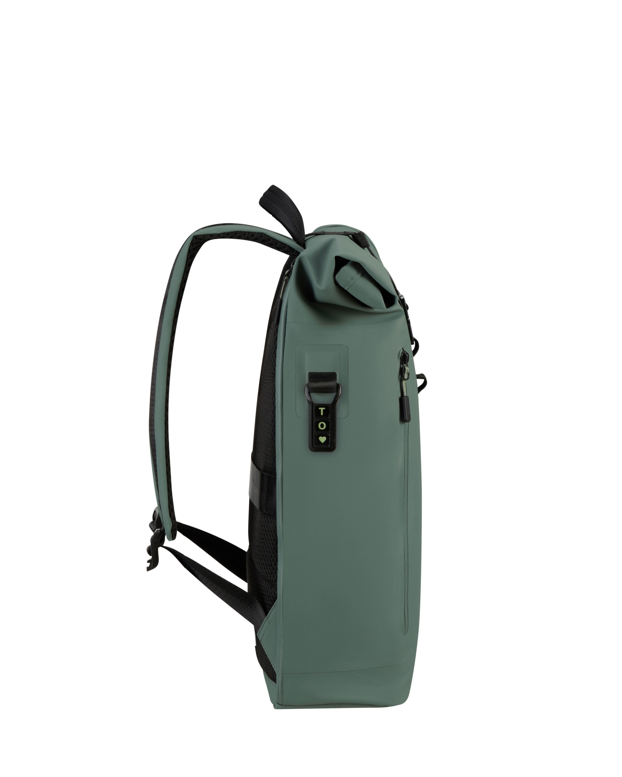 Mochila rolltop Samsonite Coatify Biz para portátil de 15,6'' - Verde militar Verde militar-6
