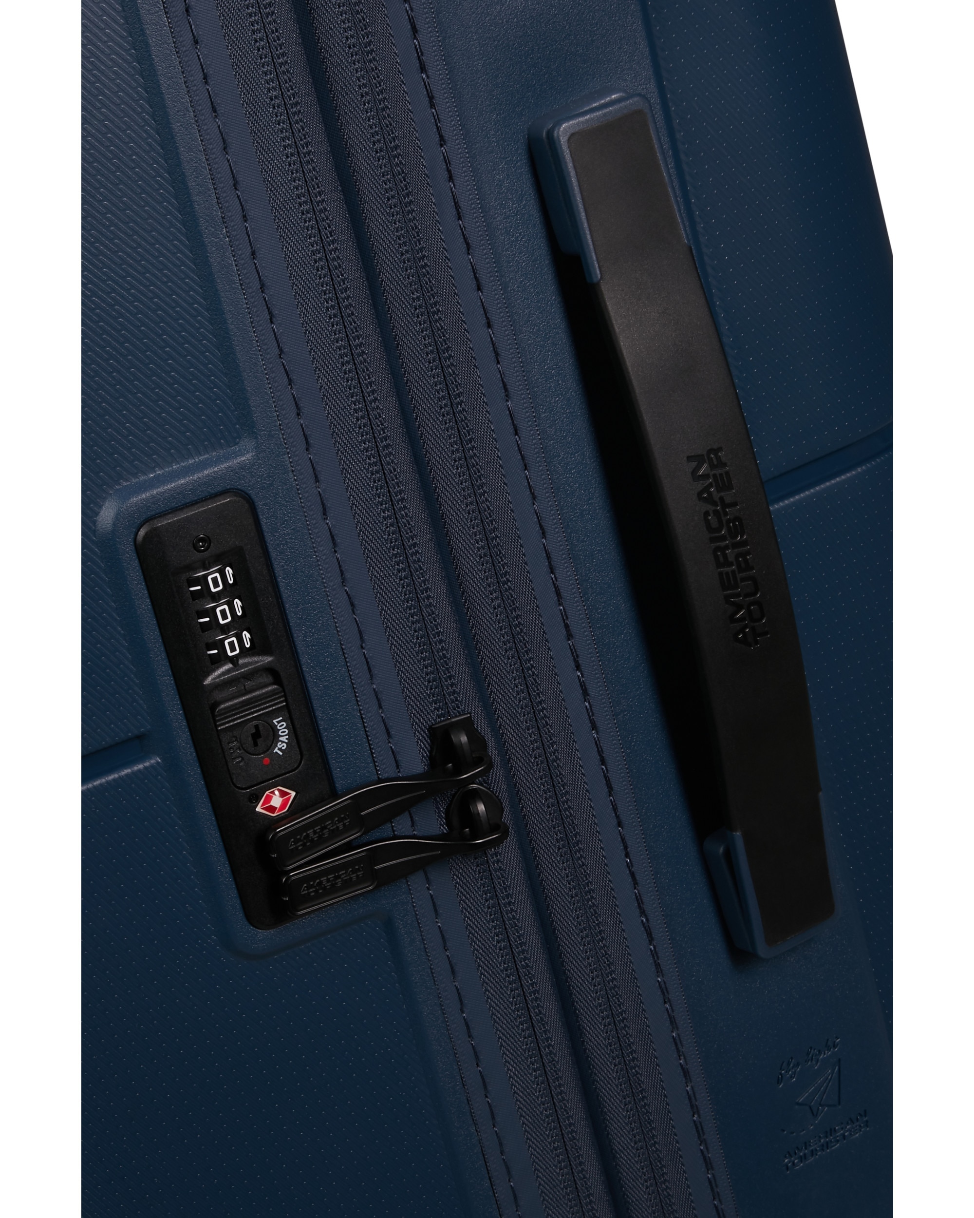 Maleta mediana expandible Dashpop rígida con capacidad hasta 84 L - American Tourister - Naranja Azul índigo-4