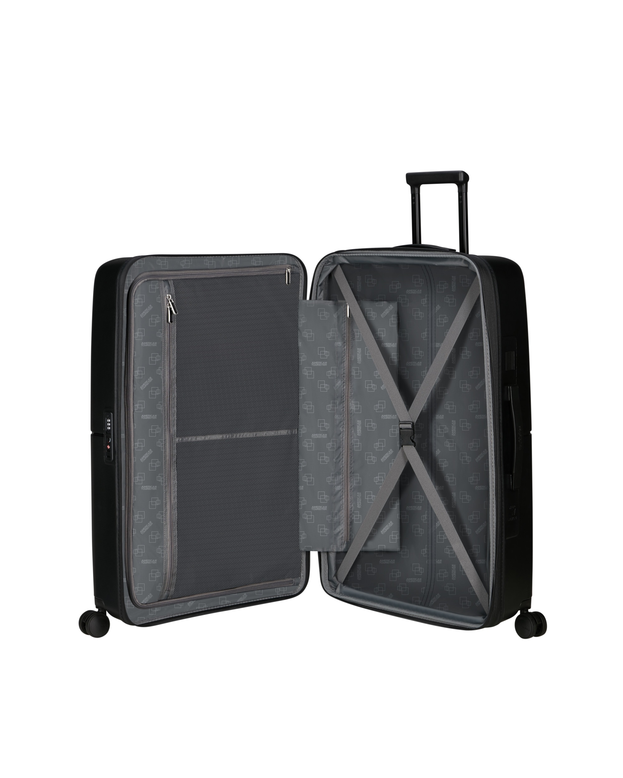 Maleta grande expandible Dashpop rígida con capacidad hasta 121 L - American Tourister - Negro Negro-3