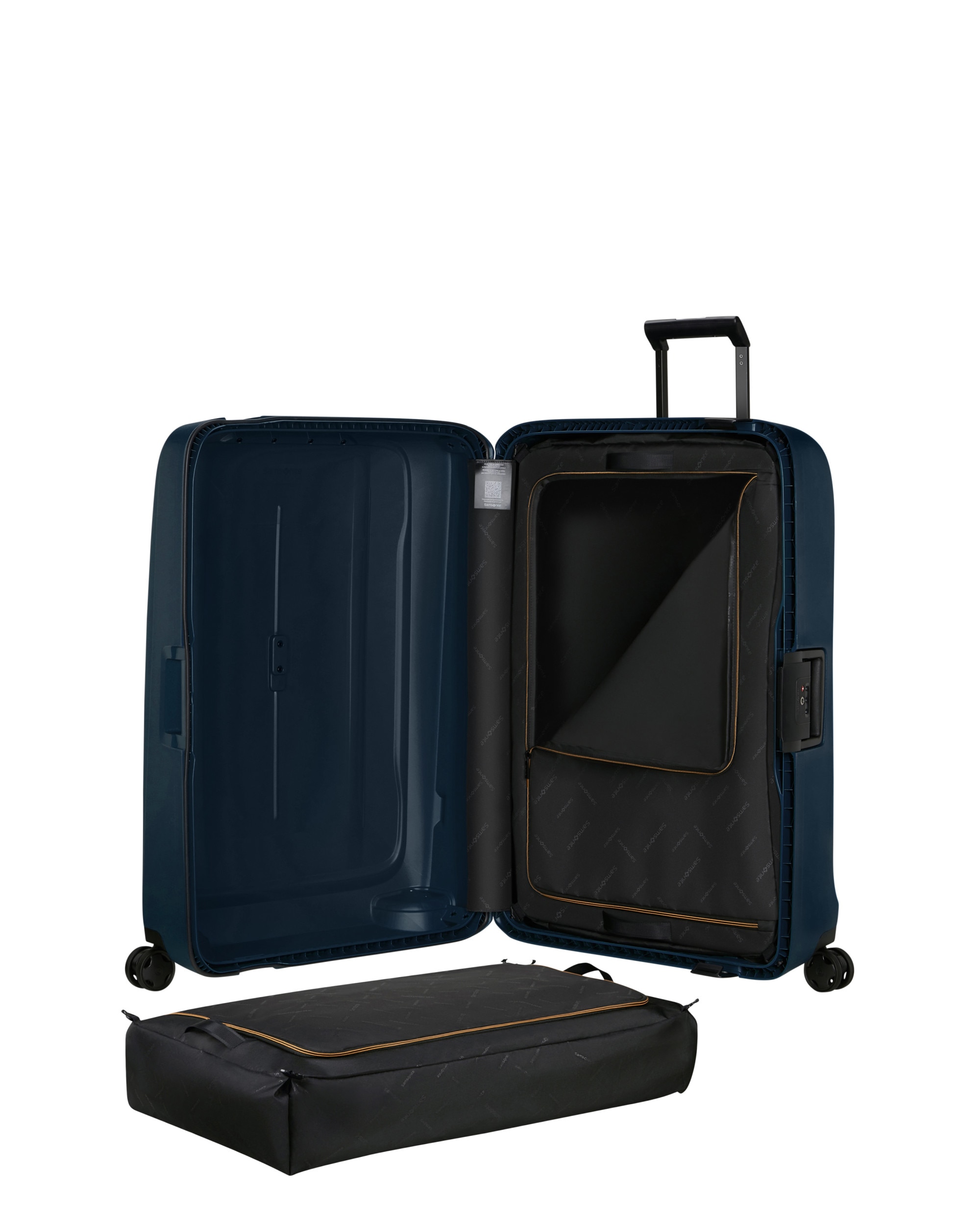 Imagen 3 de Maleta extra grande Essens rígida con capacidad de 140 litros - Samsonite - Azul índigo Azul índigo