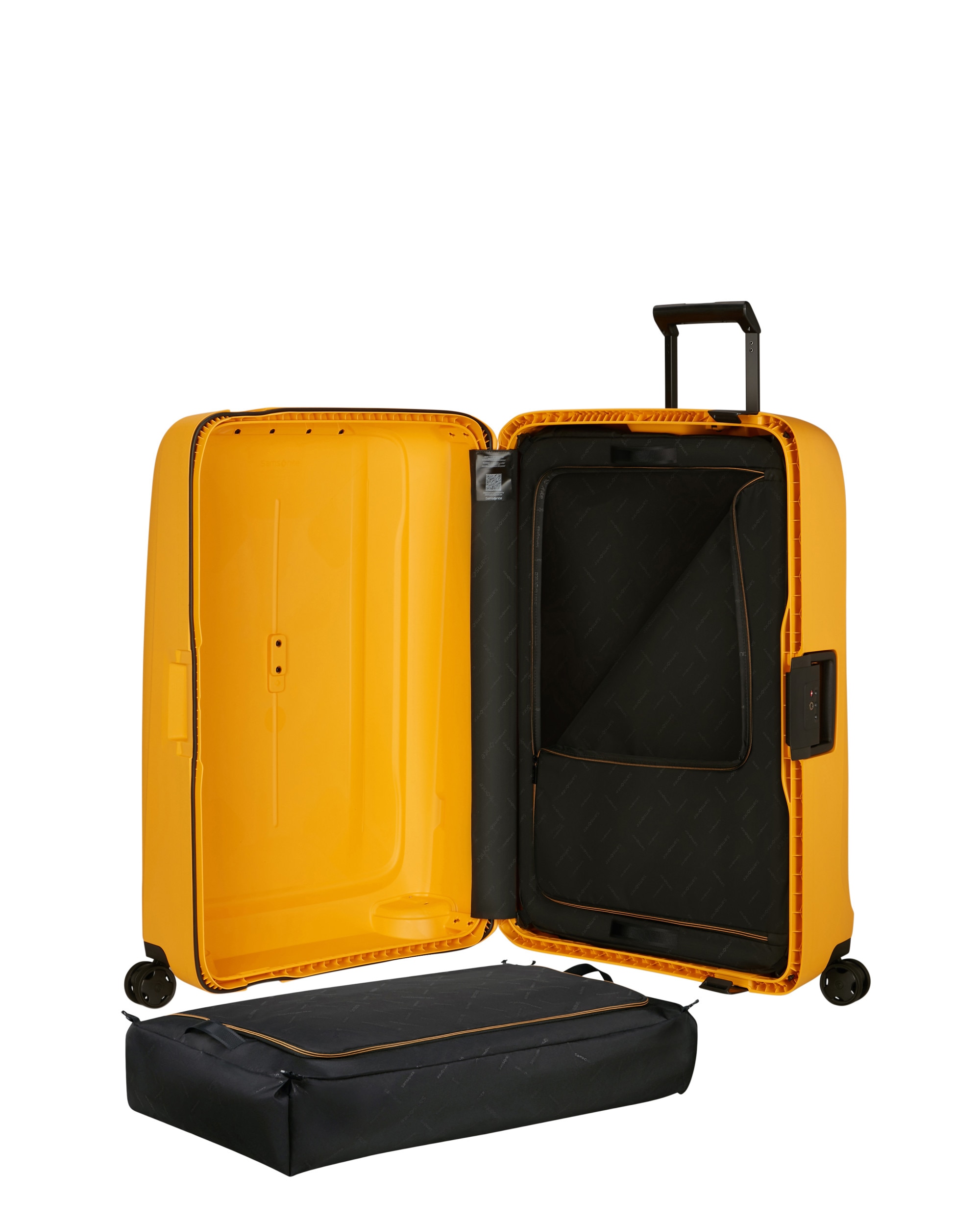 Imagen 3 de Maleta extra grande Essens rígida con capacidad de 140 litros - Samsonite - Mostaza Mostaza