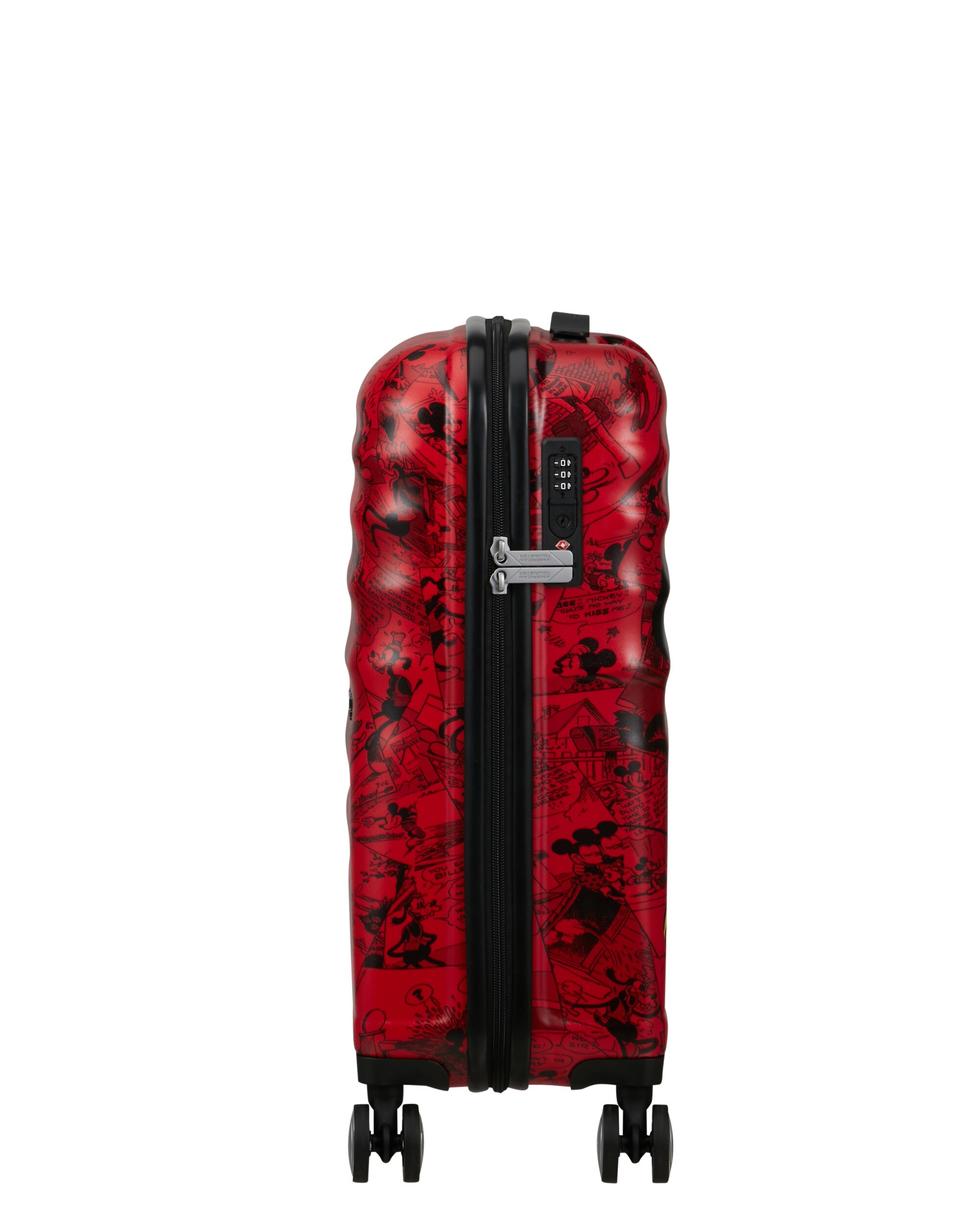 Maleta de cabina Wavebreaker Disney Spin55/20 rígida con capacidad de 36 L - American Tourister - Rojo Rojo-6