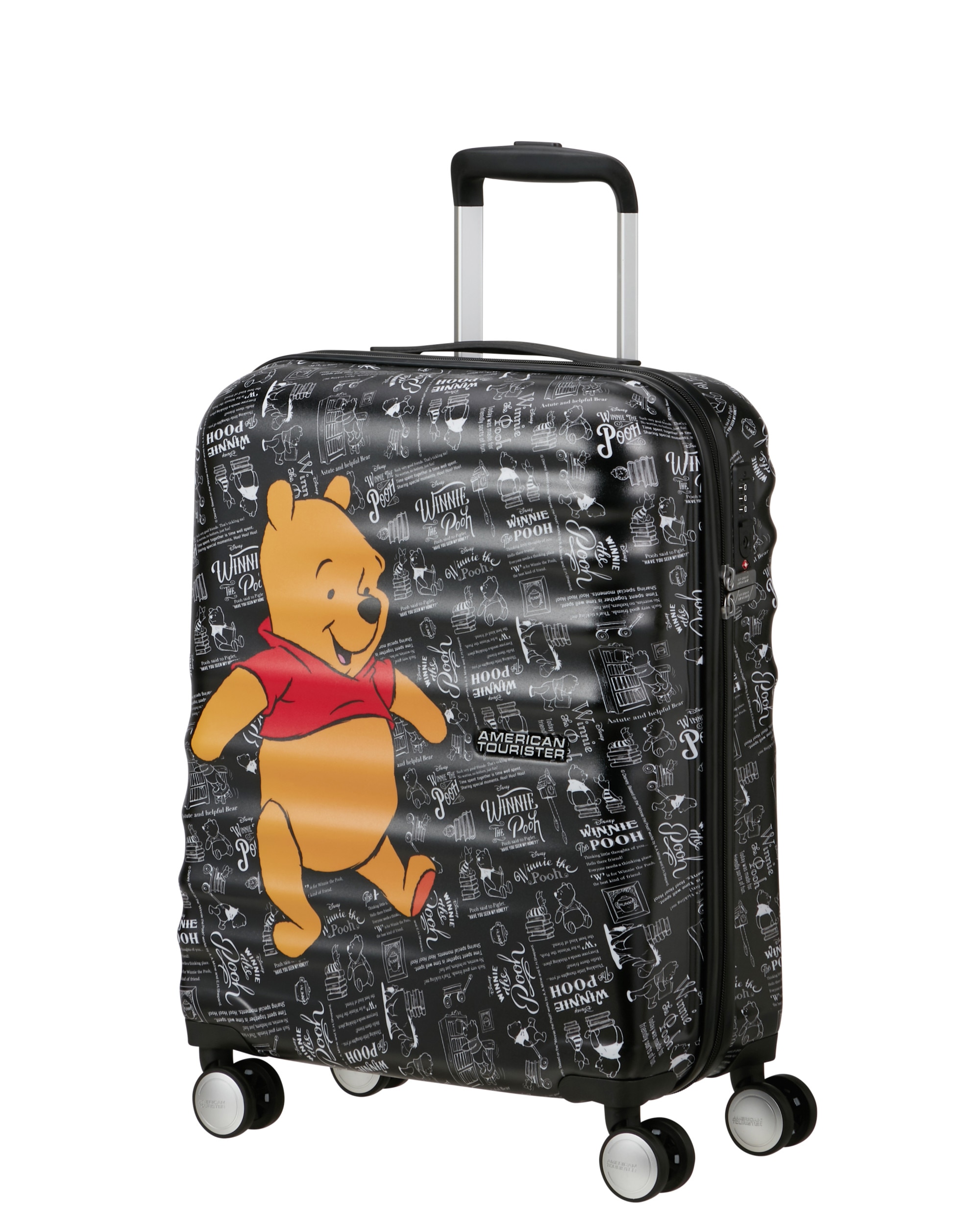 Maleta de cabina Wavebreaker Disney Spin55/20 rígida con capacidad de 36 L - American Tourister - Negro Negro-1