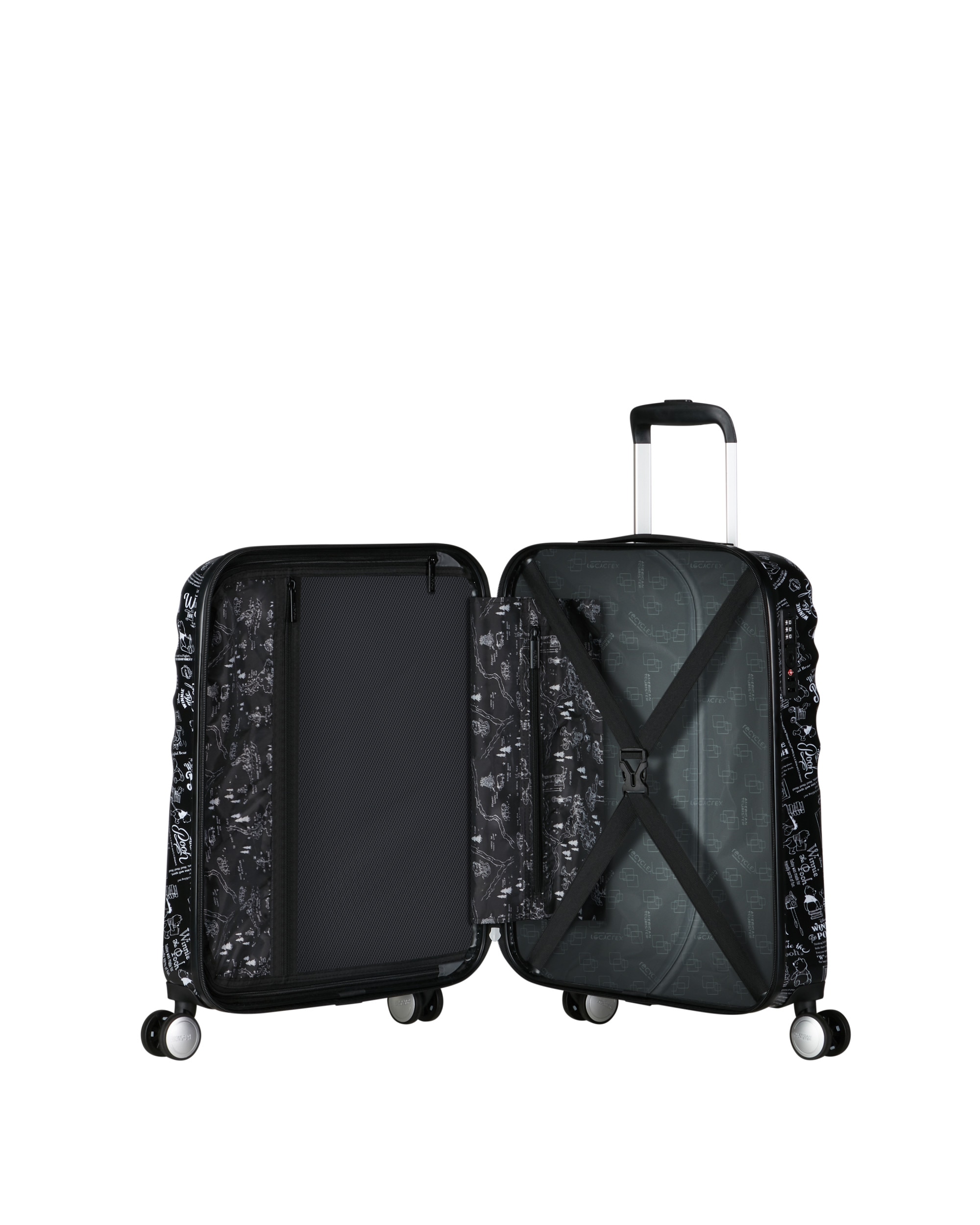 Maleta de cabina Wavebreaker Disney Spin55/20 rígida con capacidad de 36 L - American Tourister - Negro Negro-3