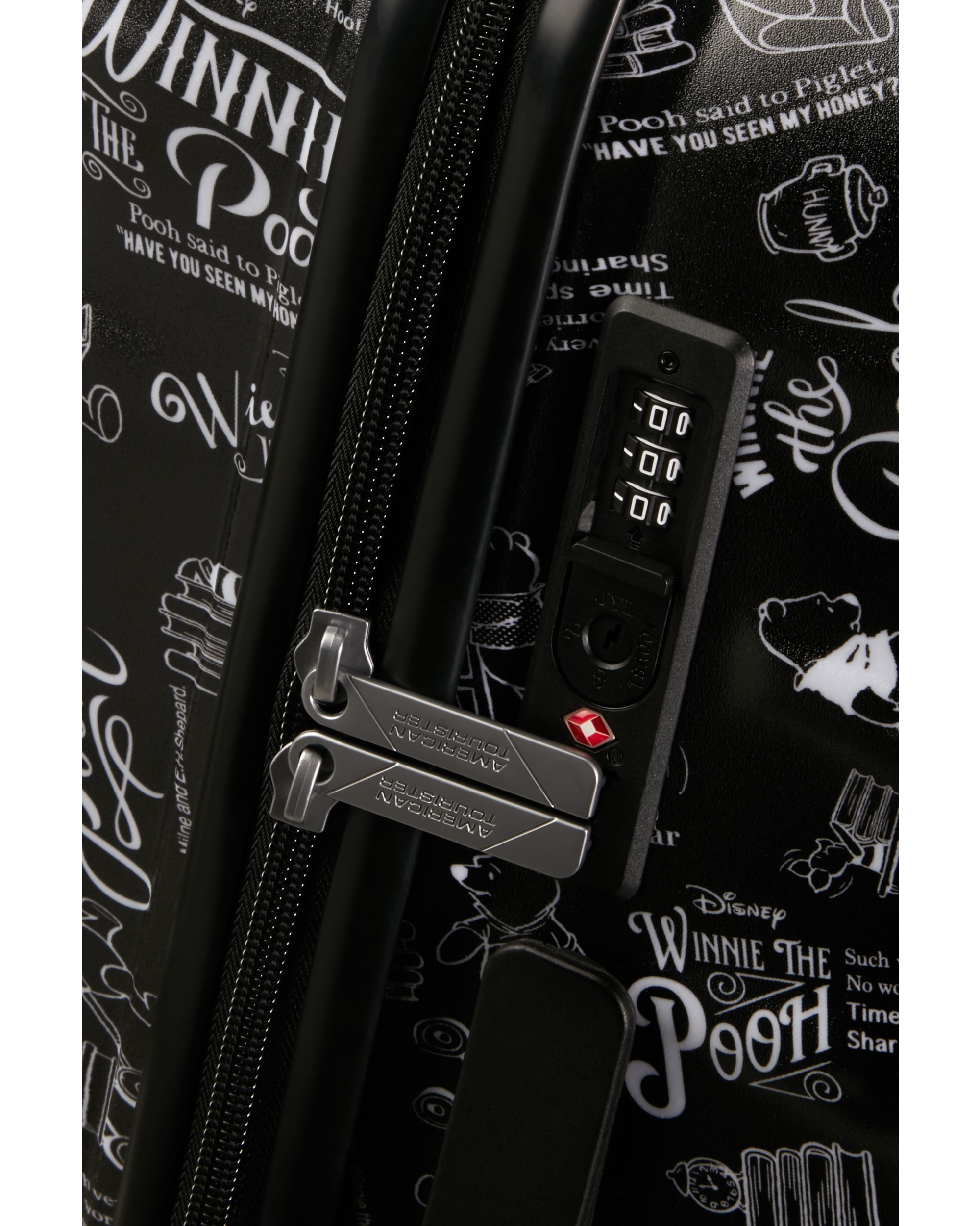 Maleta de cabina Wavebreaker Disney Spin55/20 rígida con capacidad de 36 L - American Tourister - Negro Negro-4