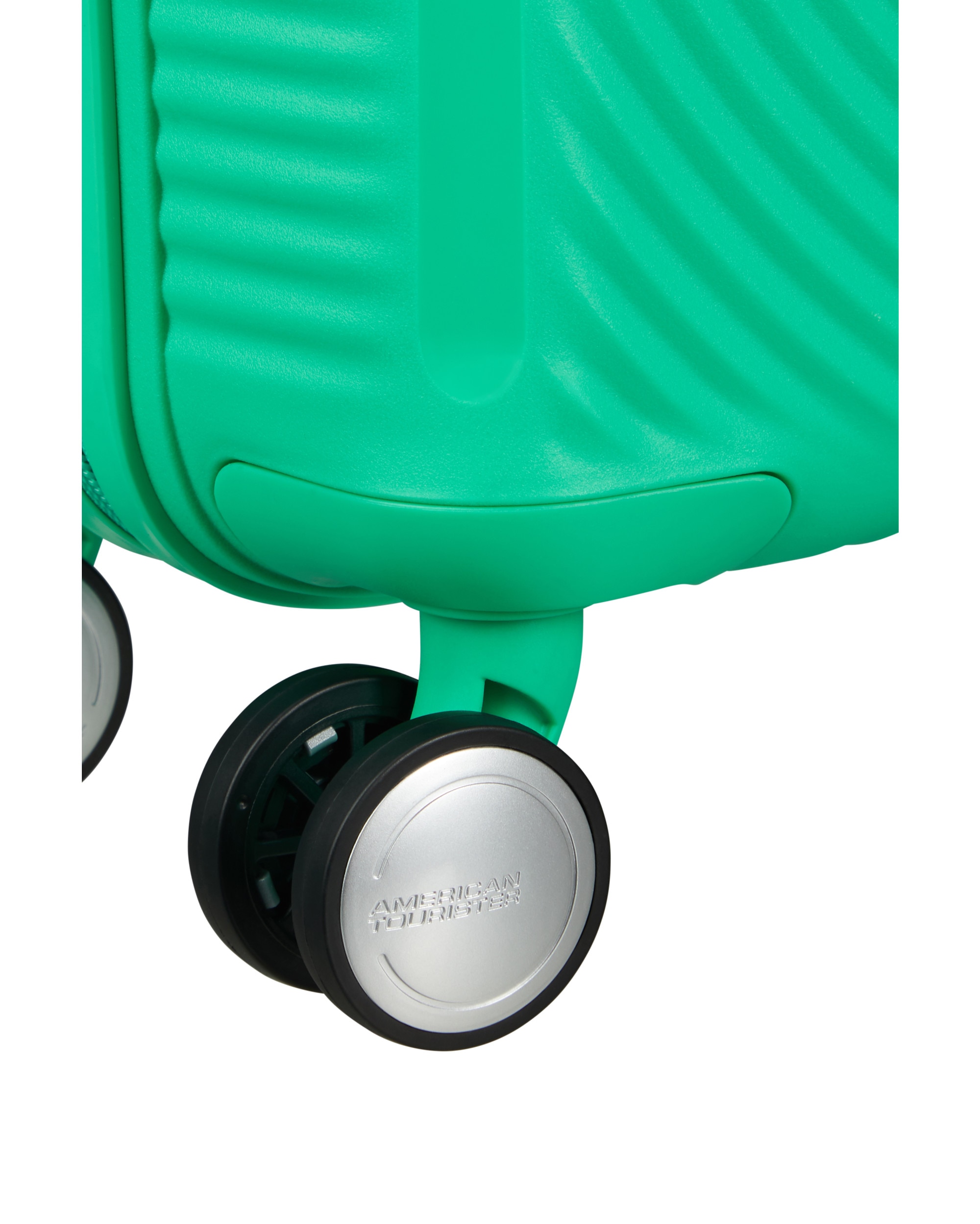 Maleta mini de cabina Soundbox rígida con capacidad de 22 L - American Tourister - Verde claro Verde claro-4
