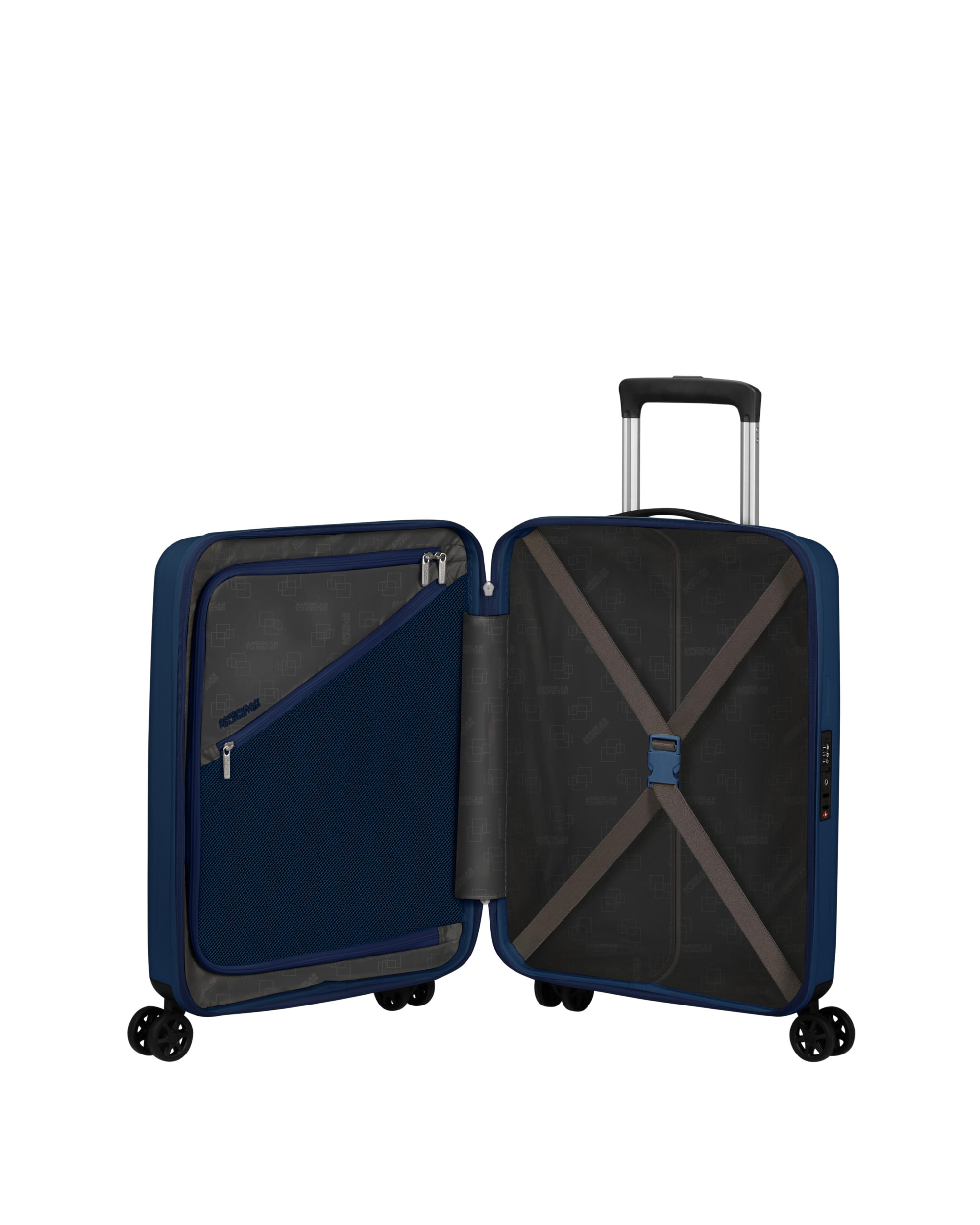 Maleta de cabina Rejoy rígida con capacidad de 35 L - American Tourister - Azul marino Azul marino-3