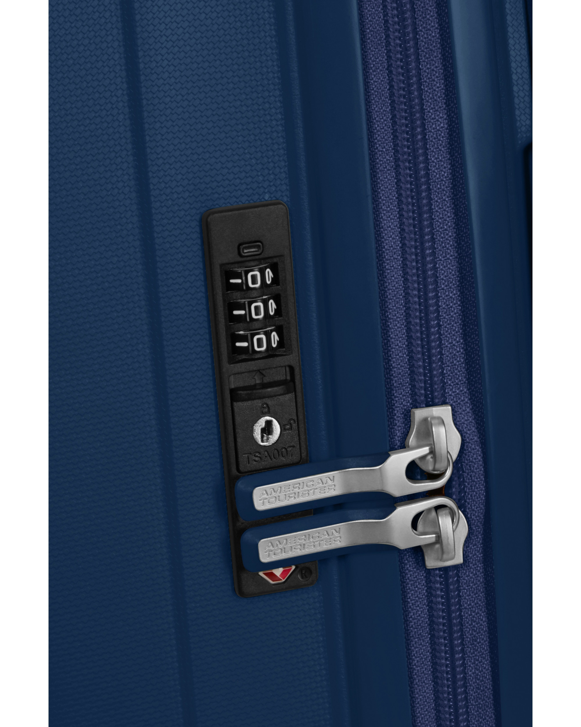Maleta de cabina Rejoy rígida con capacidad de 35 L - American Tourister - Azul marino Azul marino-4