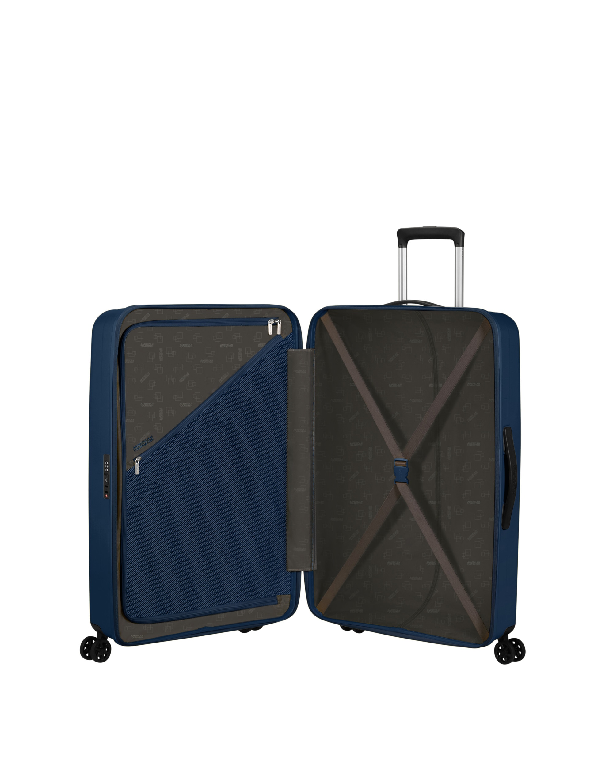 Maleta grande Rejoy rígida con capacidad de 35 L - American Tourister - Azul marino Azul marino-3