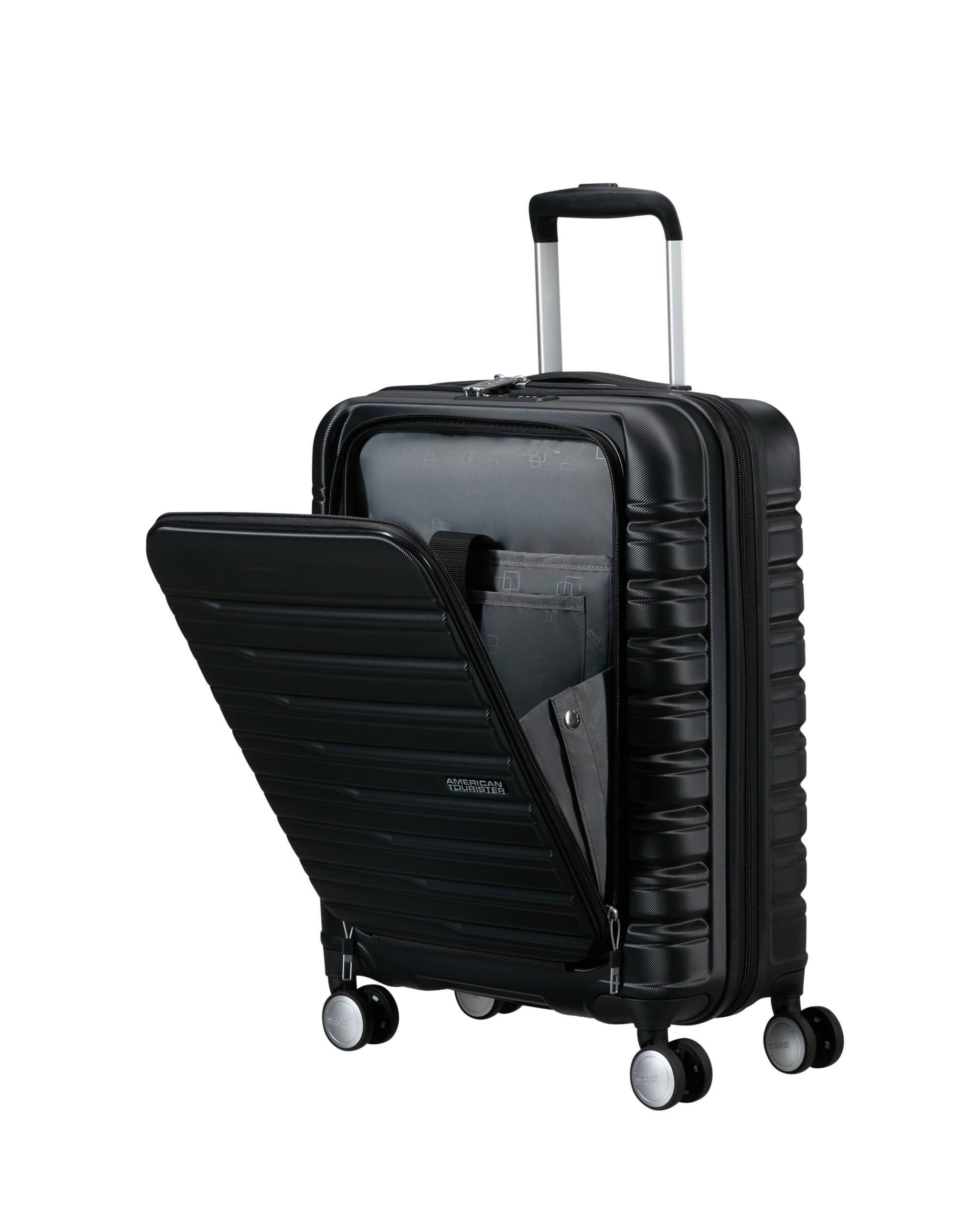 Imagen 0 de Maleta de cabina frontloader Flashline rígida con capacidad de 34 L Negro