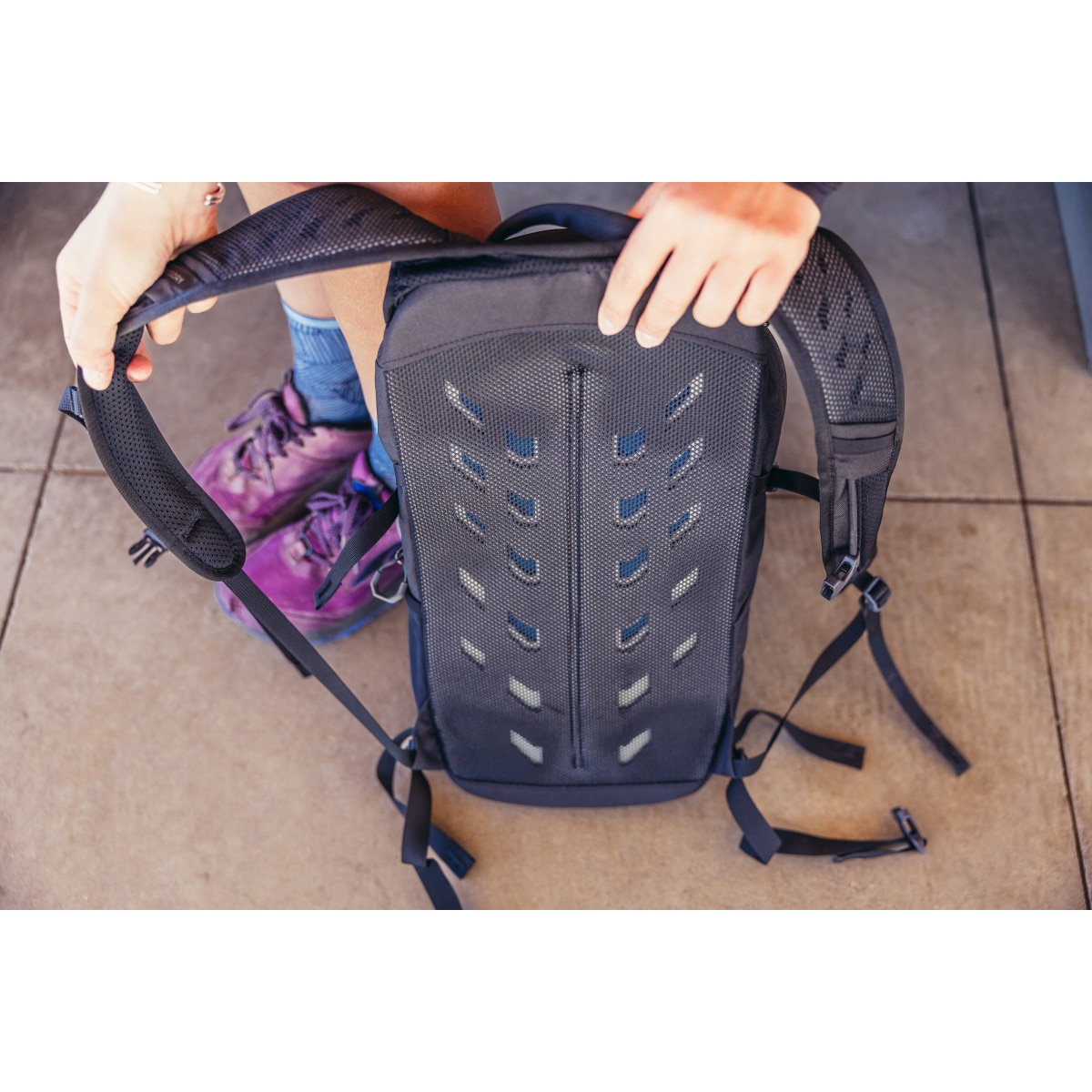 Mochila unisex de senderismo Nano 20 Gregory - Blanco Blanco-6